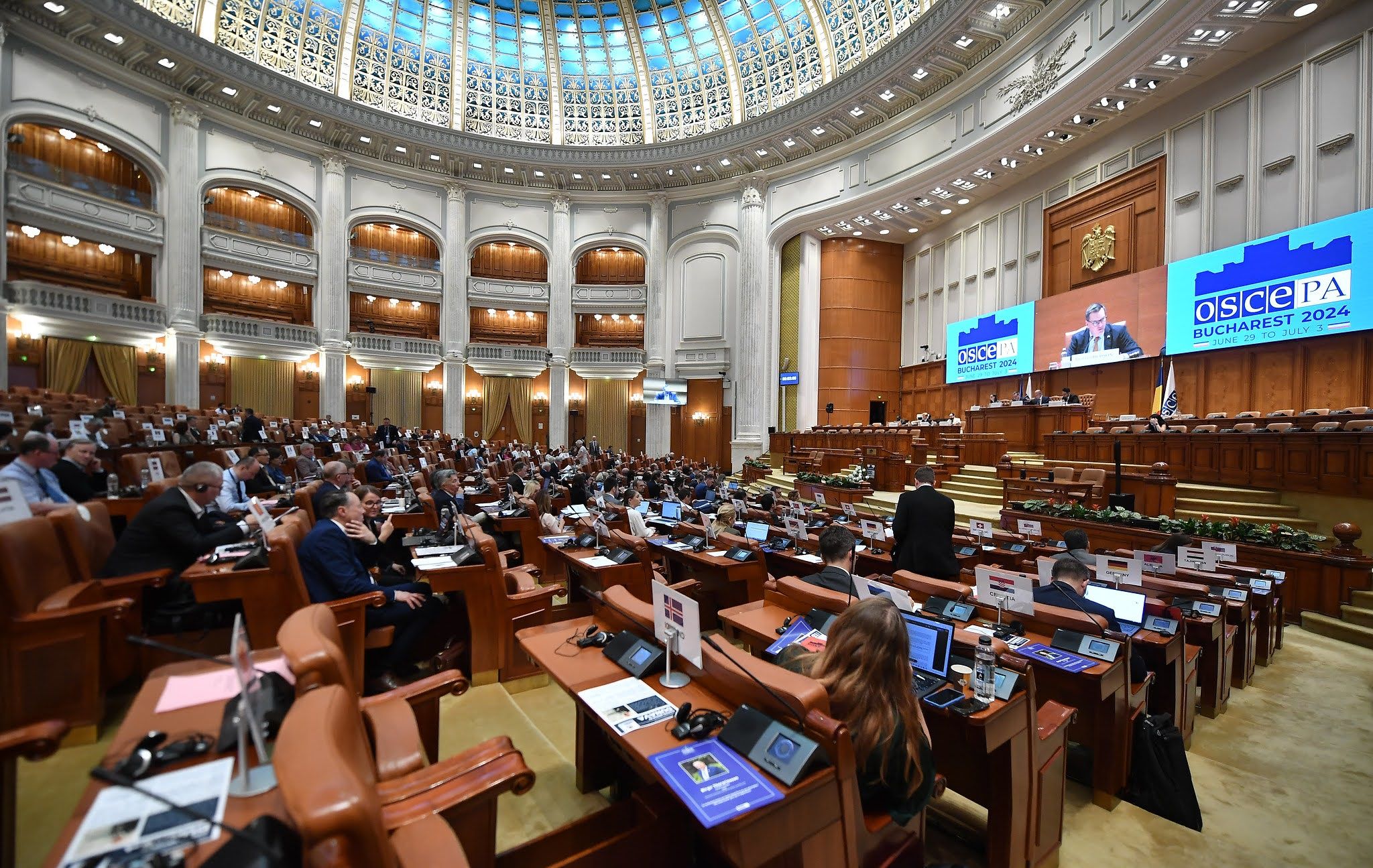 Una imatge genèrica de l'assemblea de l'OSCE.