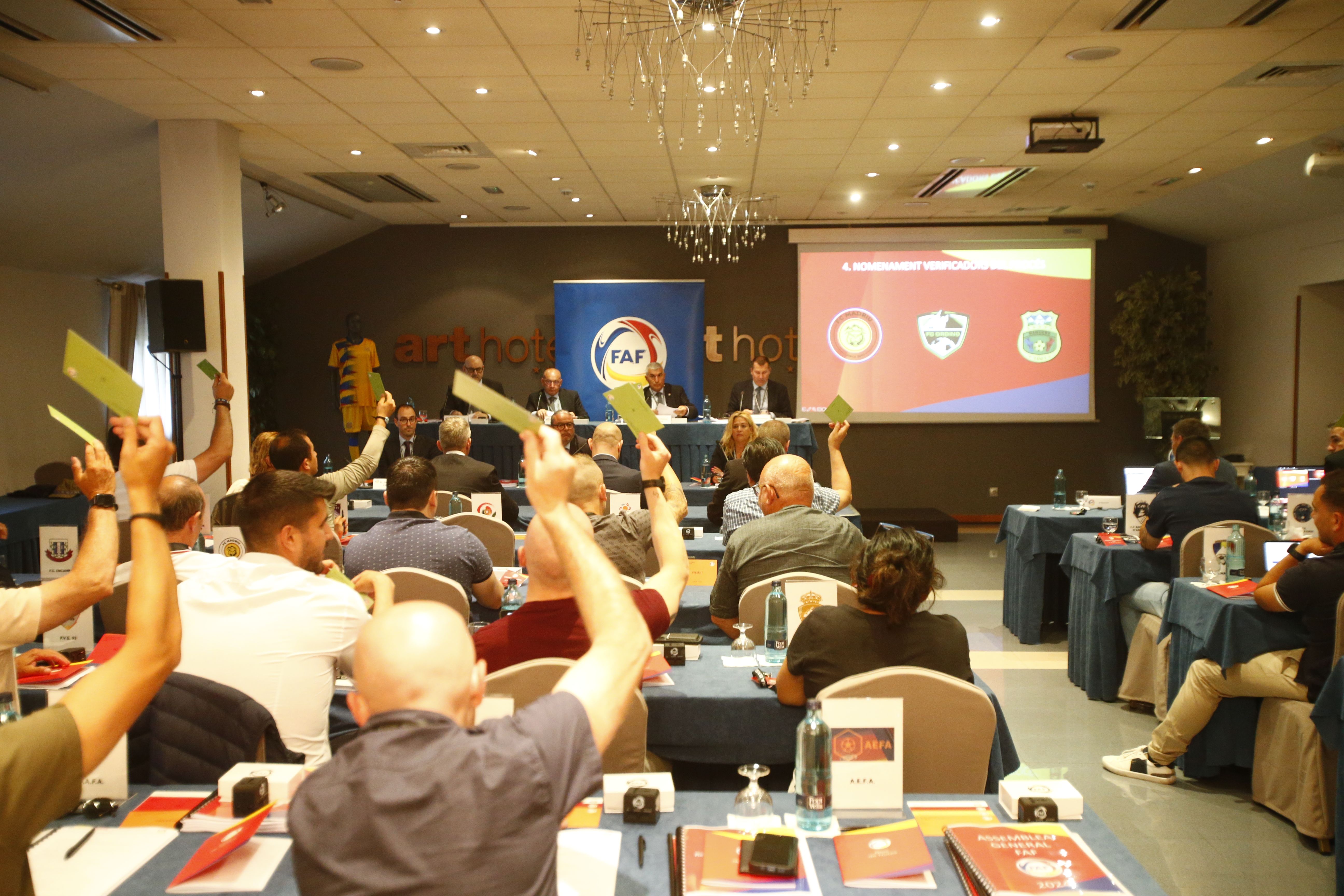 Una imatge de l'assemblea de la setmana passada.