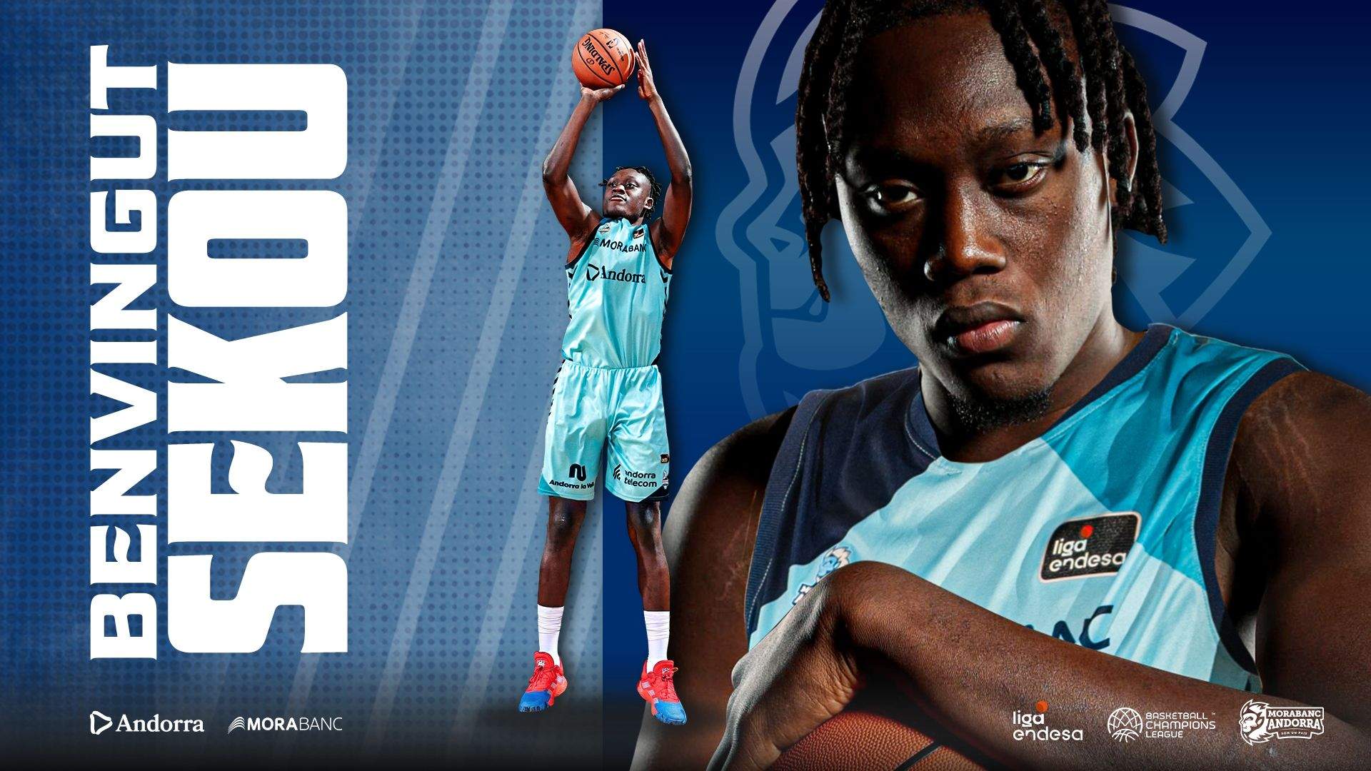 Sekoy Doumbouya fitxa pel MoraBanc Andorra.