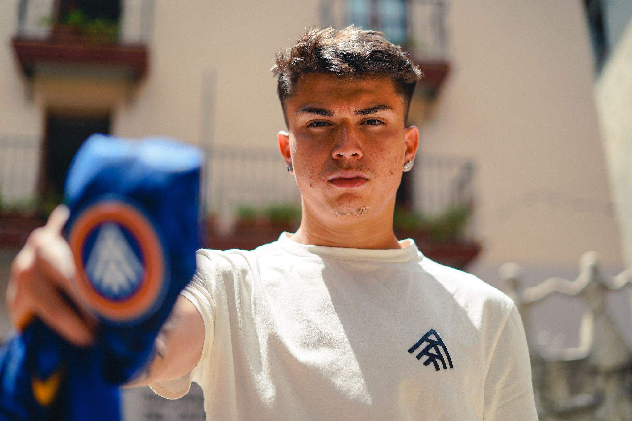 La sessió fotogràfica de Juanda Fuentes s'ha dut a terme pel centre històric. 