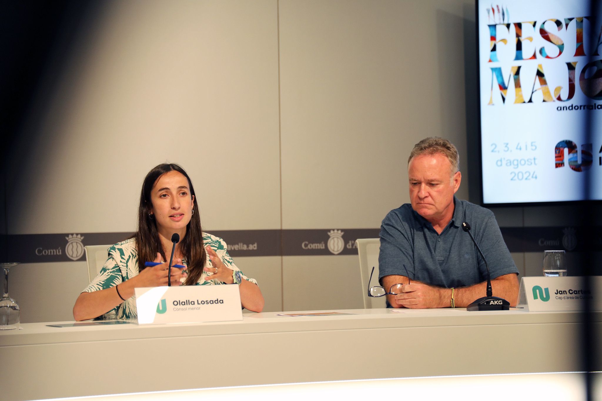 La portaveu del Sindicat, Rebeca Bonache.