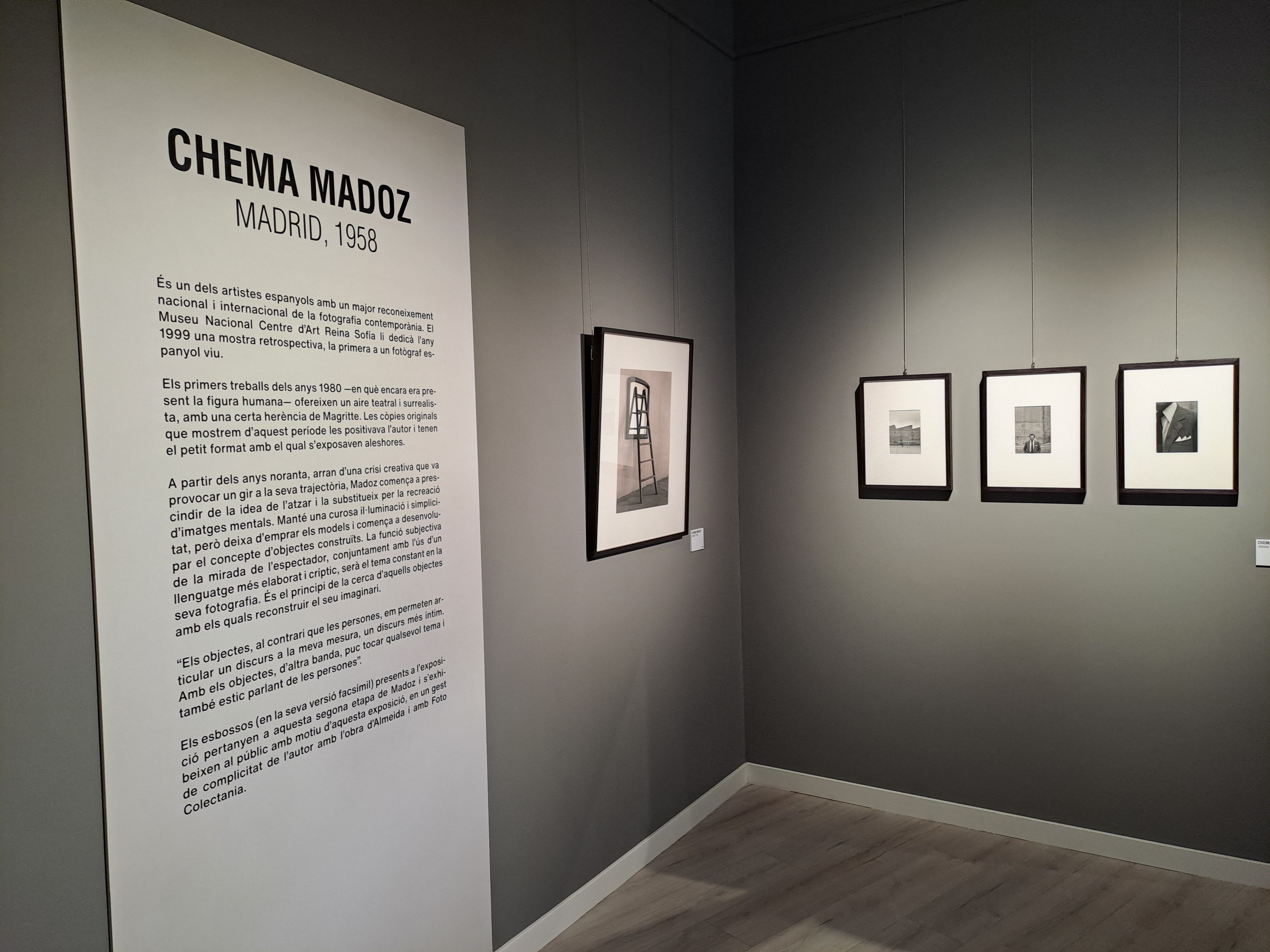 Un dels espais de la mostra.