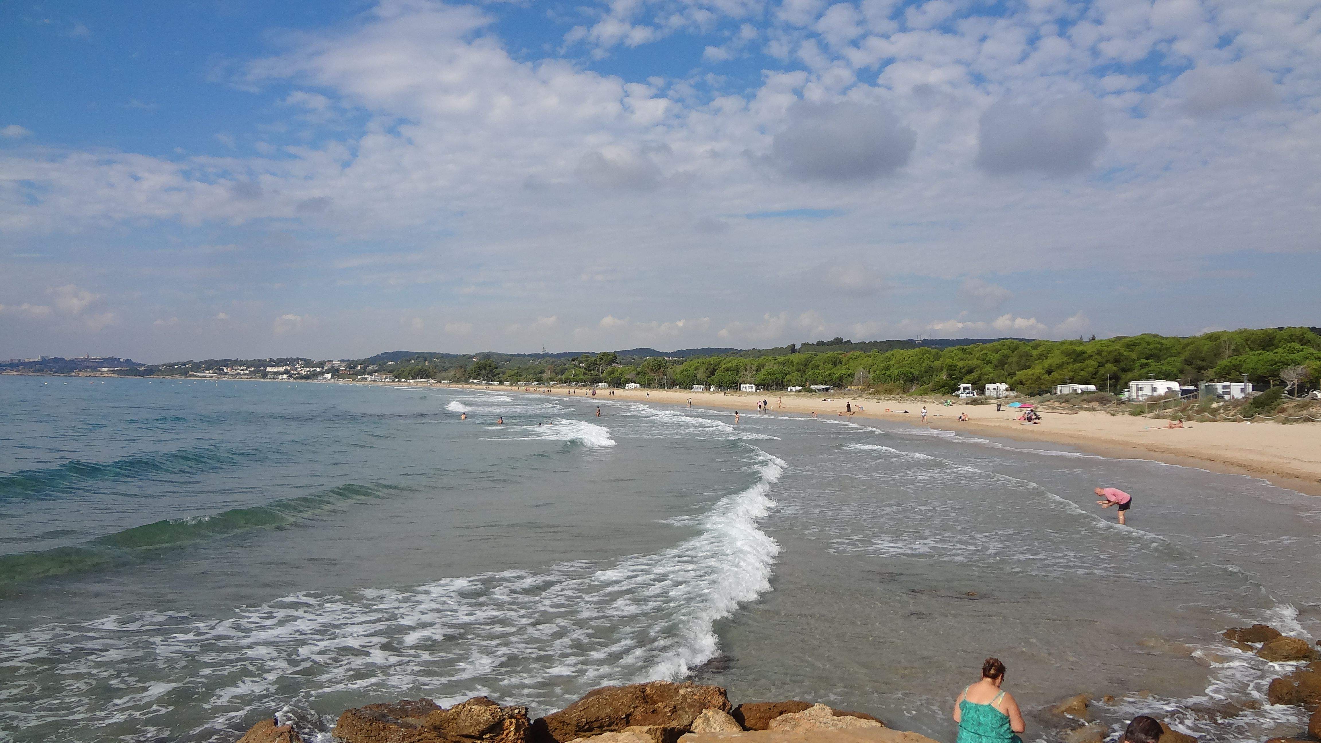 La Platja Llarga de Tarragona.