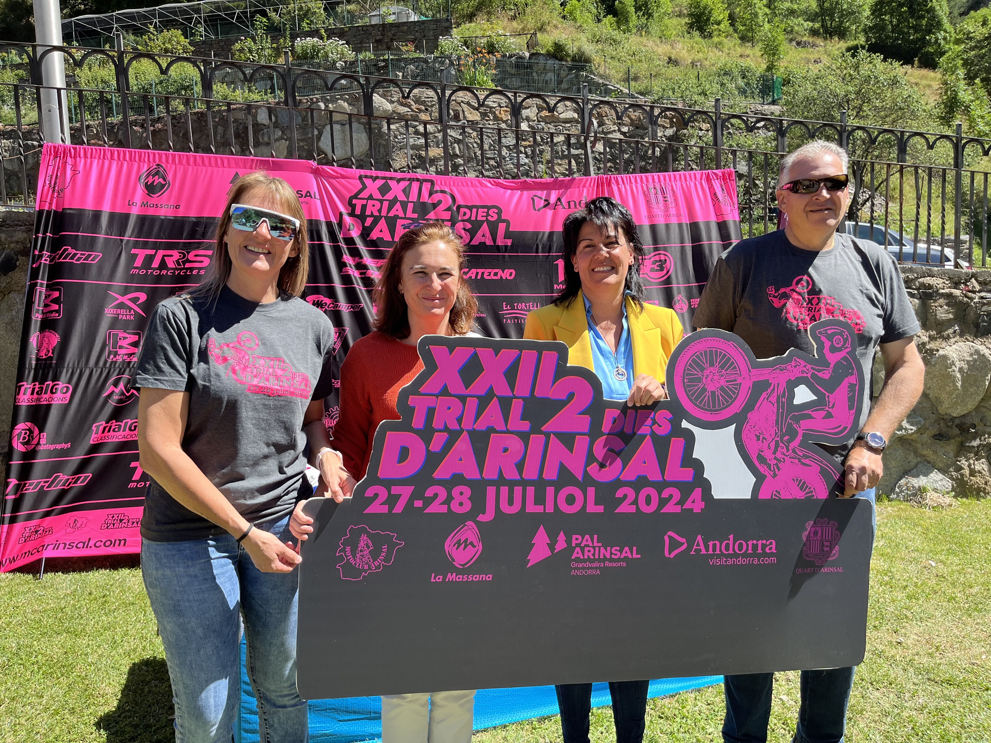 Presentació del XXII Trial 2 dies d'Arinsal d'aquest cap de setmana.