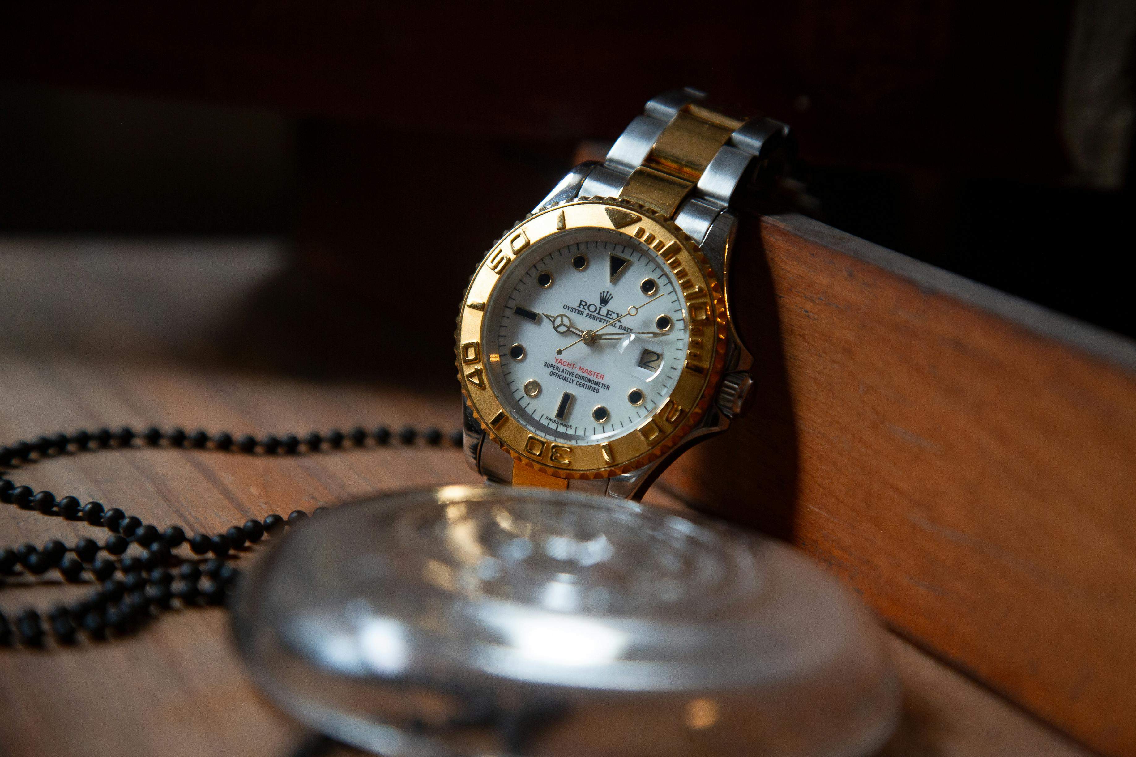 Un rellotge Rolex.