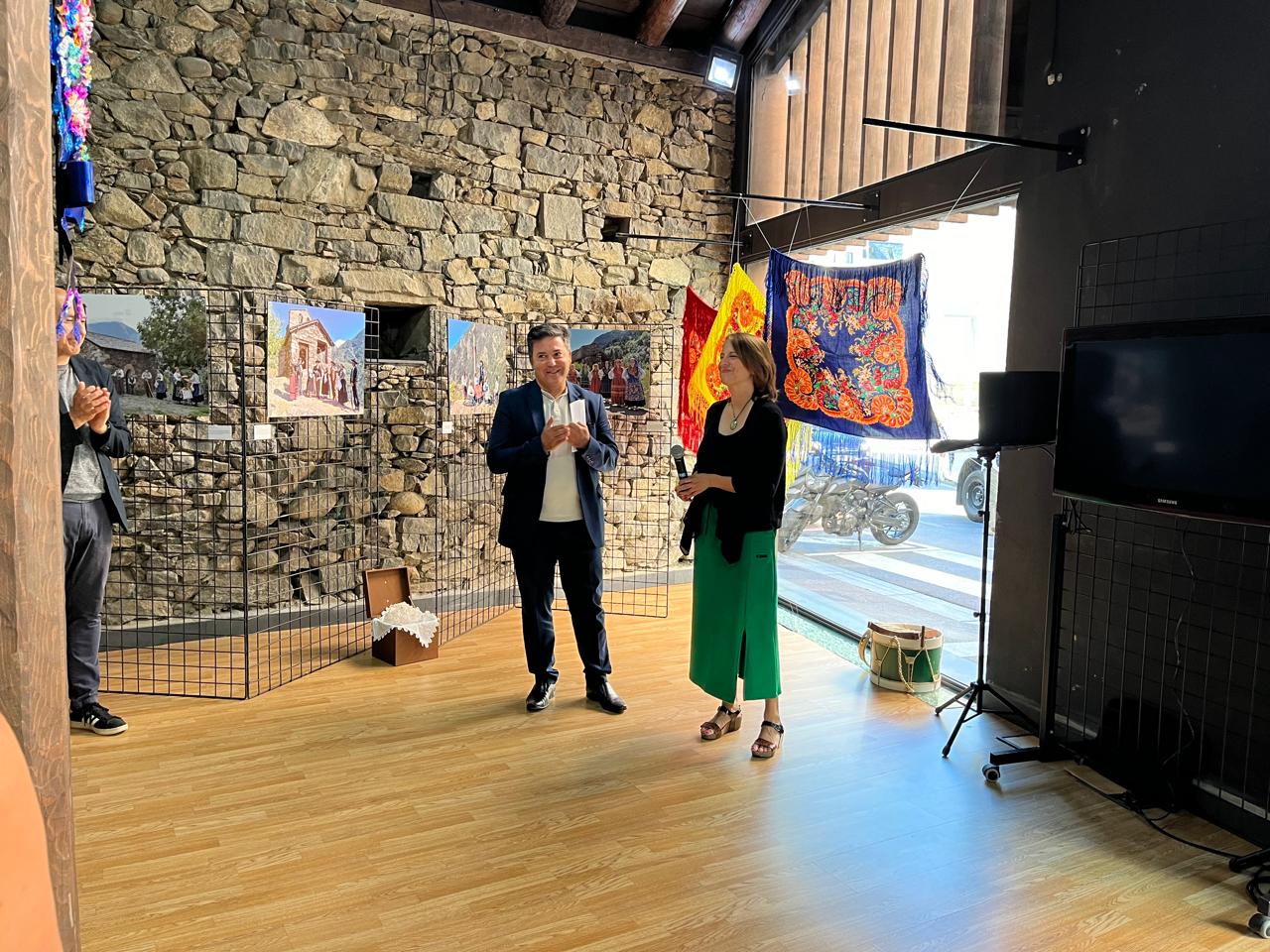 Inauguració de la sala d'exposicions Cal Paleta.