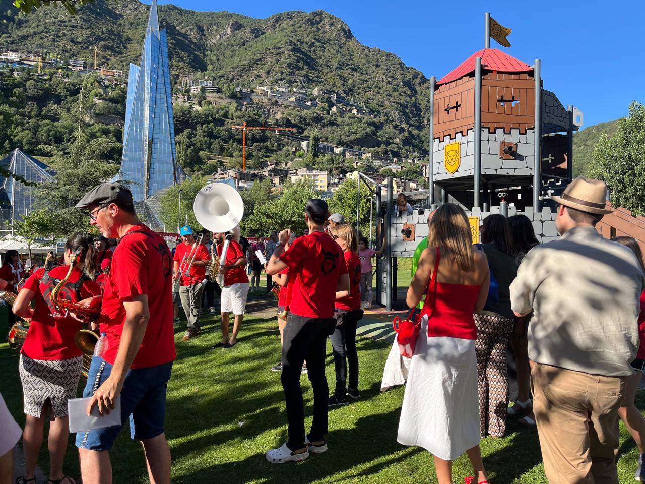 Inauguració de la festa major d'Escaldes-Engordany.