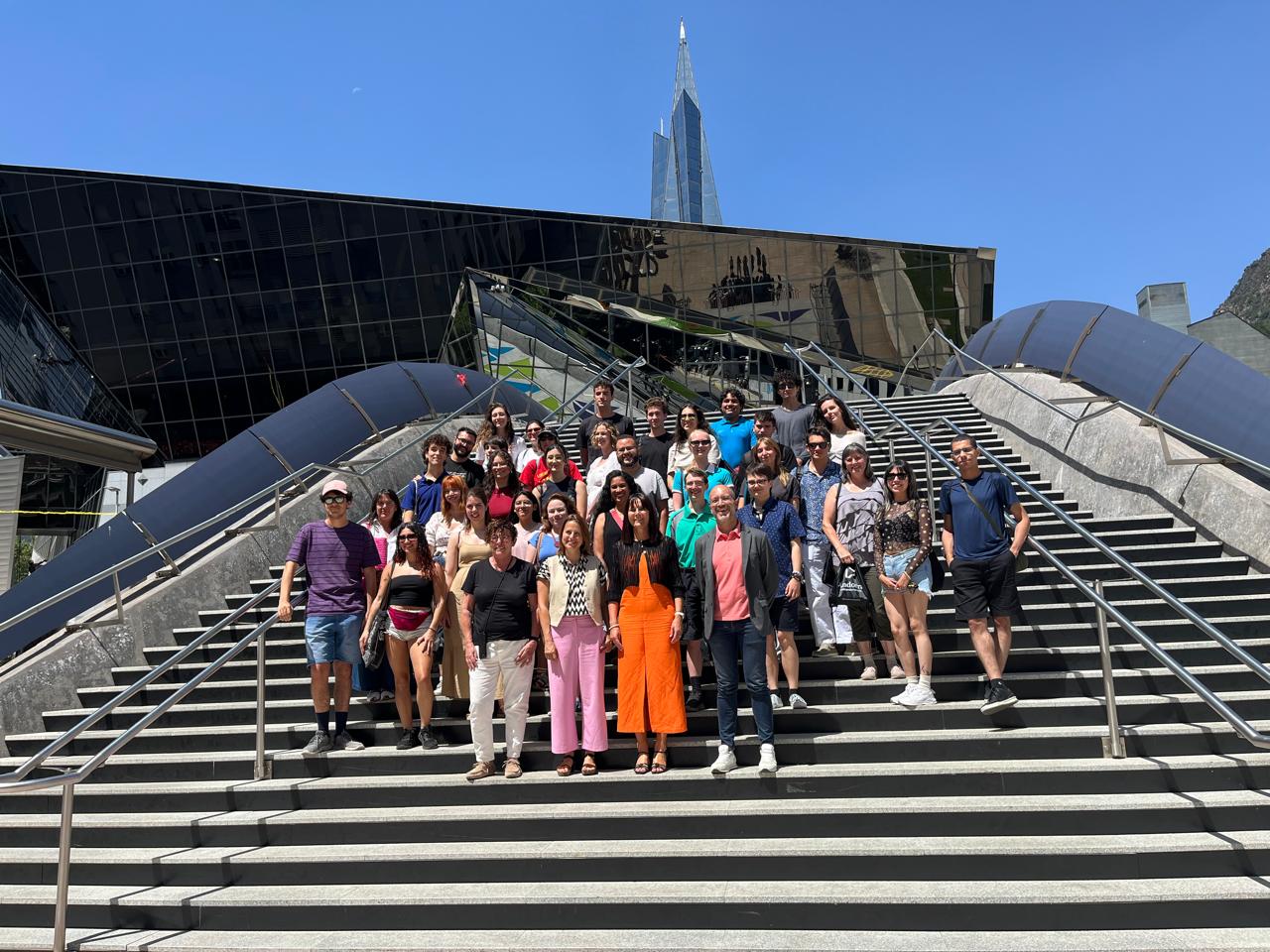 Estudiants del Campus Universitari de la llengua catalana.