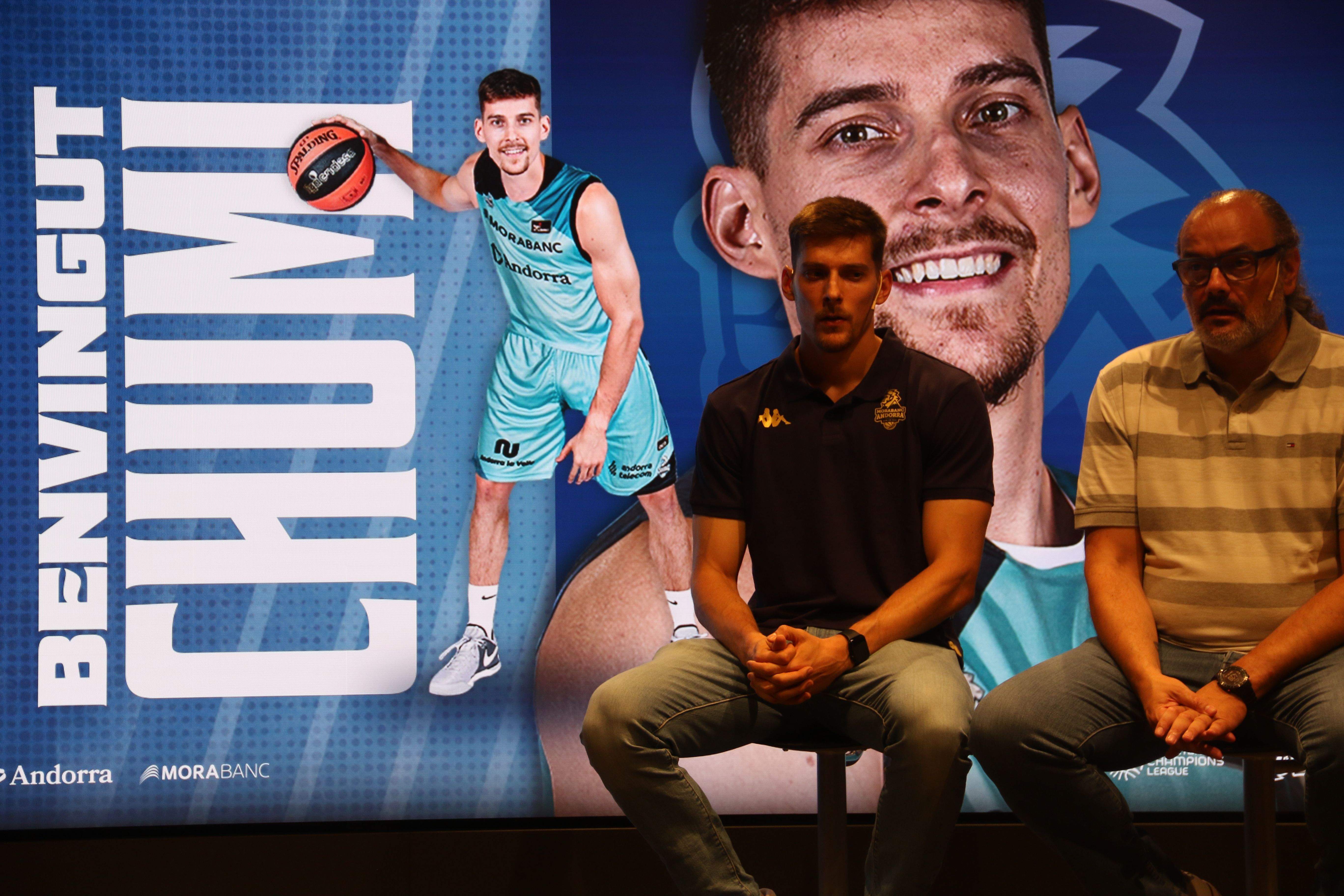 Chumi Ortega i Francesc Solana durant la presentació del primer.