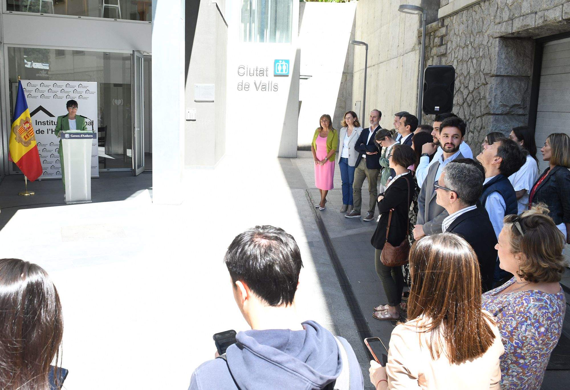 La directora de l'INH en un acte recent.