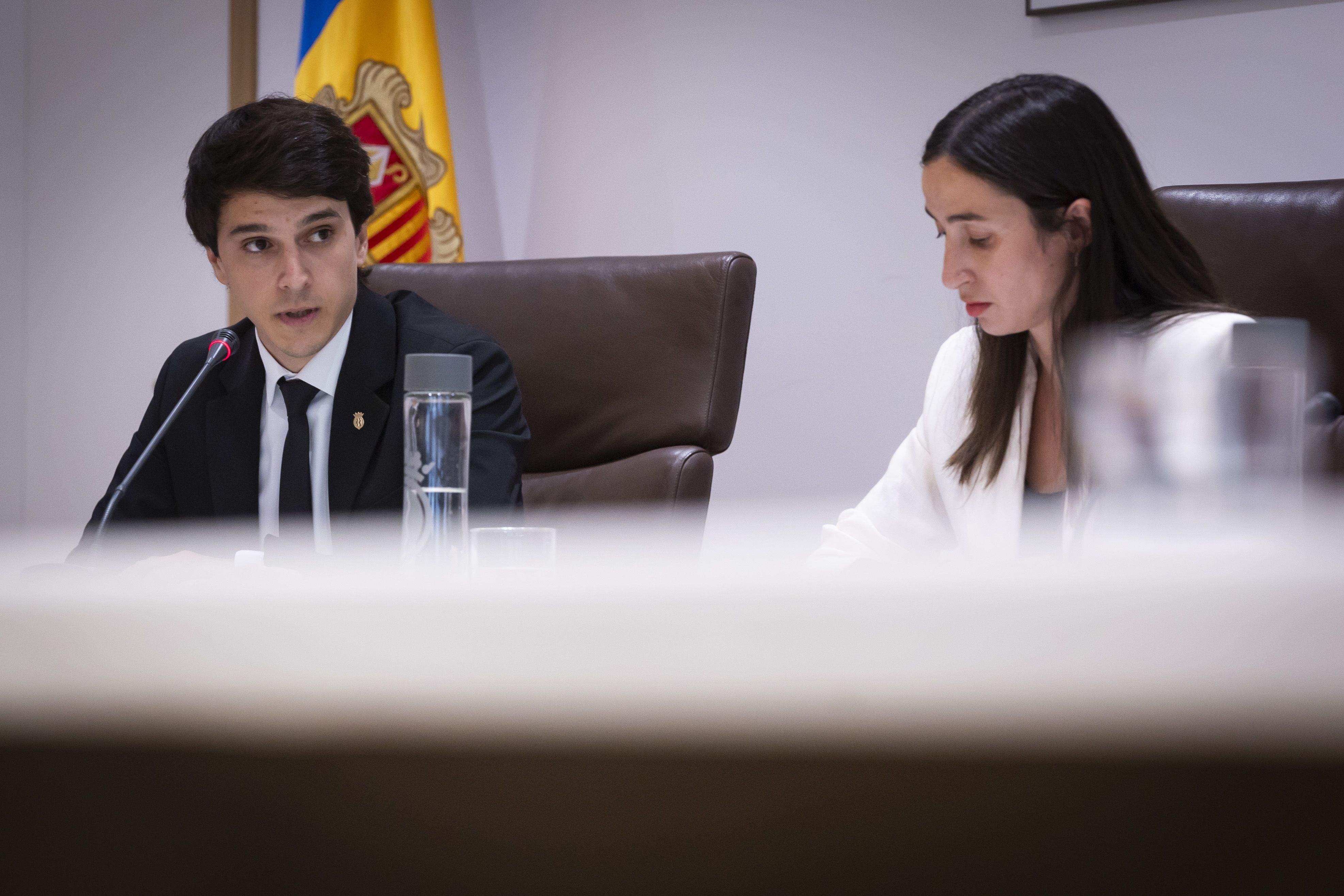 Marc Torrent amb Olalla Losada.