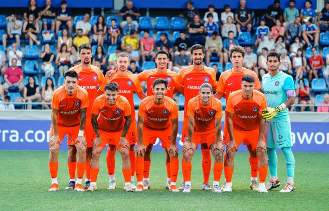 Aquest ha estat l'11 inicial de l'FC Andorra. 