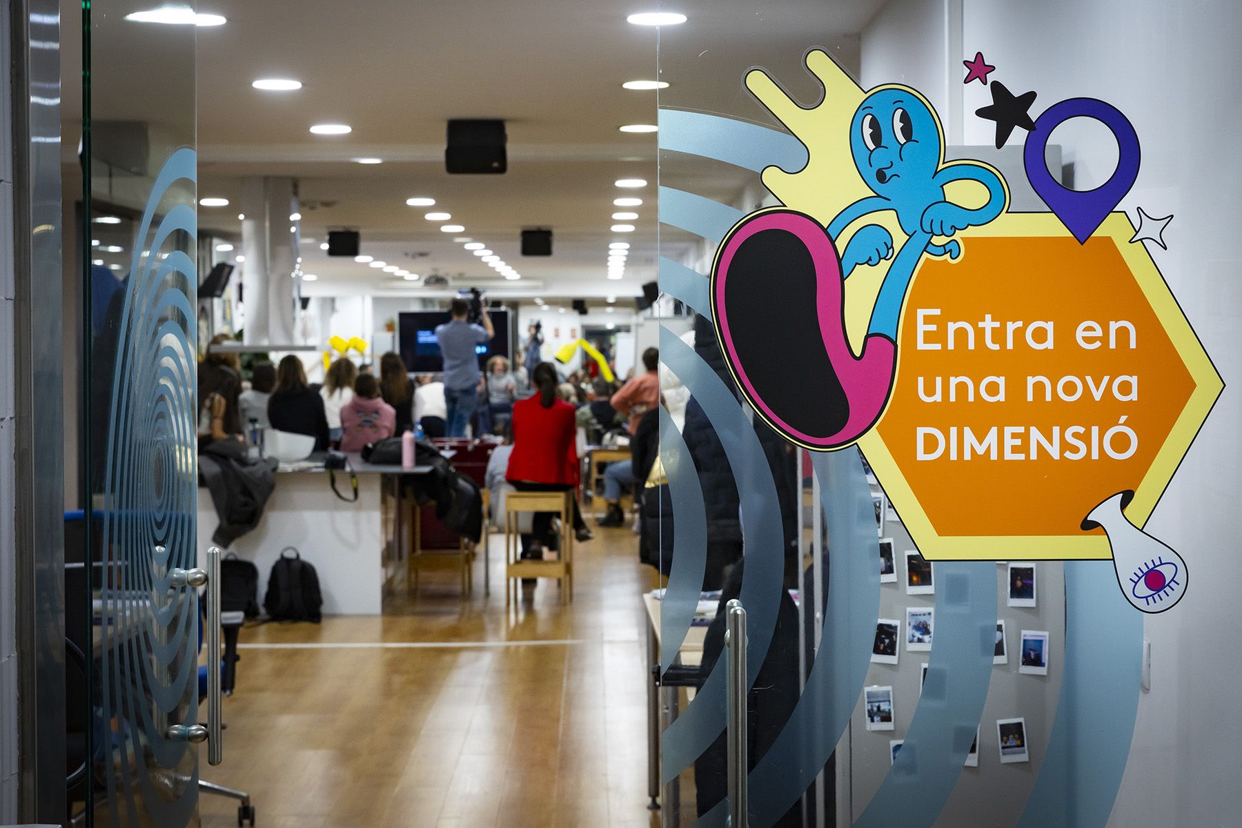 Joves al Rusc d'Andorra la Vella.