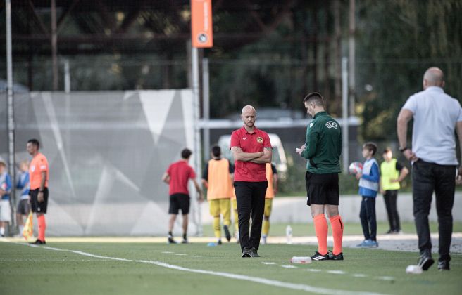 Boris Antón, preocupat per l'actuació dels seus.