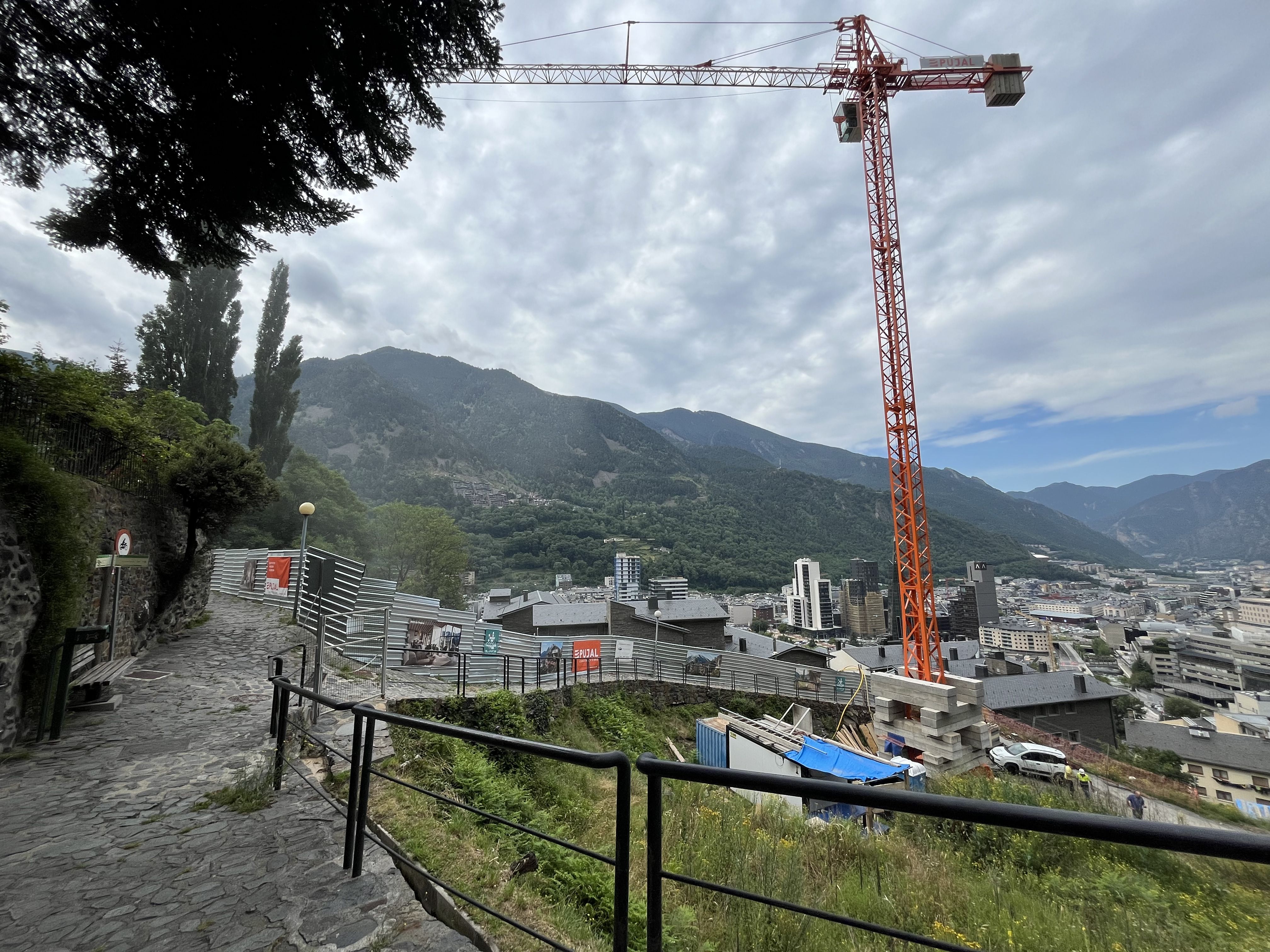 Una imatge de les obres.