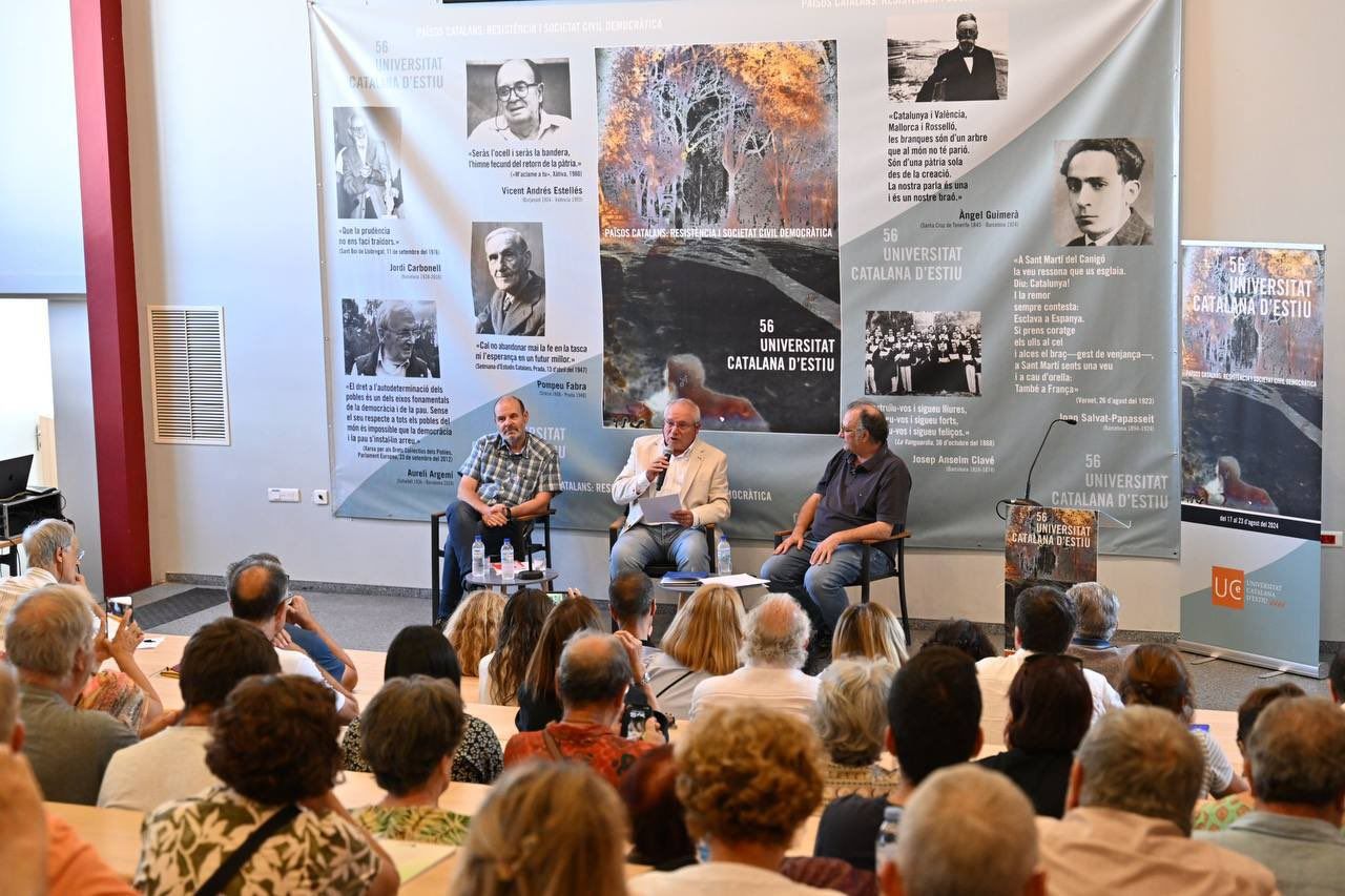 L'acte de presentació de la Declaració de Prada.