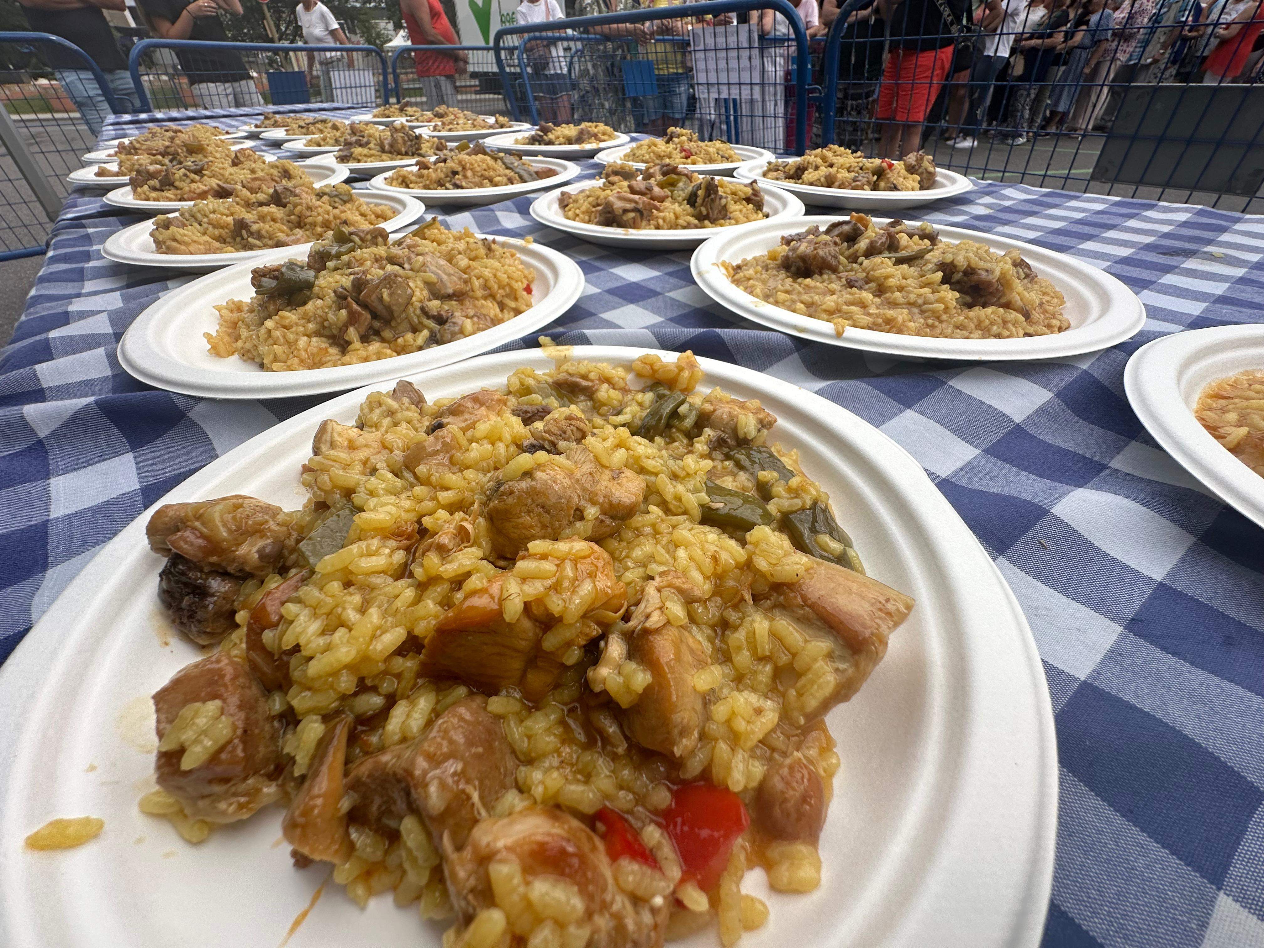 Els plats d'arròs preparats. Els plats d'arròs preparats.