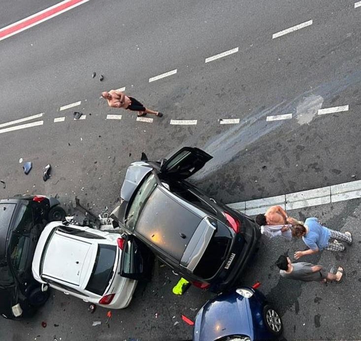 Situació de l'accident. Situació de l'accident.