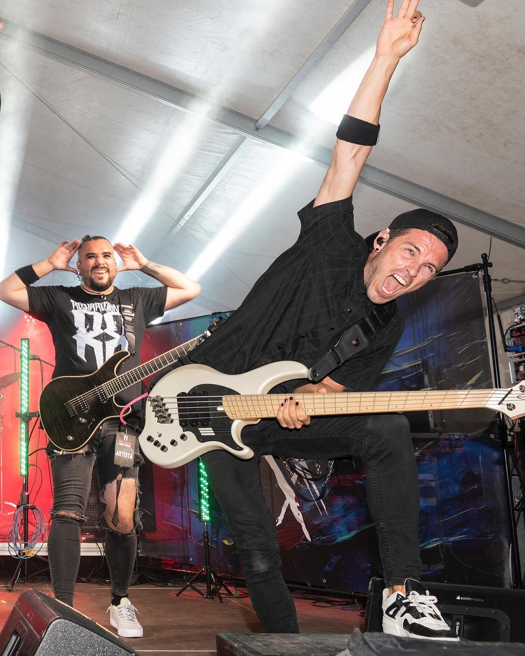 Una de les actuacions del Rockòdrom. Una de les actuacions del Rockòdrom.