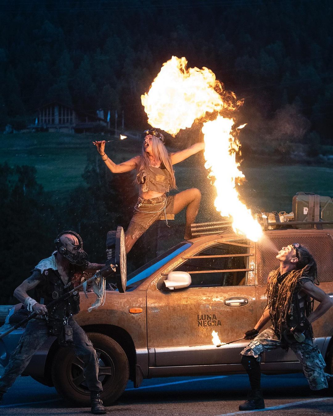 Una de les actuacions al Rockòdrom. Una de les actuacions al Rockòdrom.