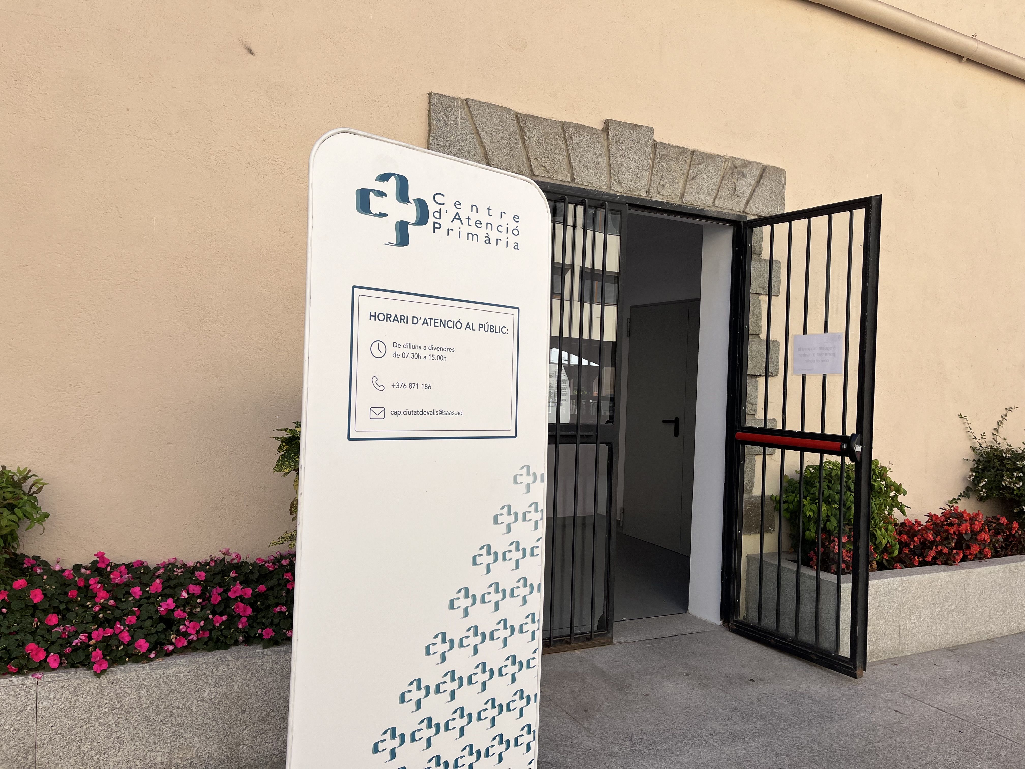 El Centre d'Atenció Primària de Ciutat de Valls.