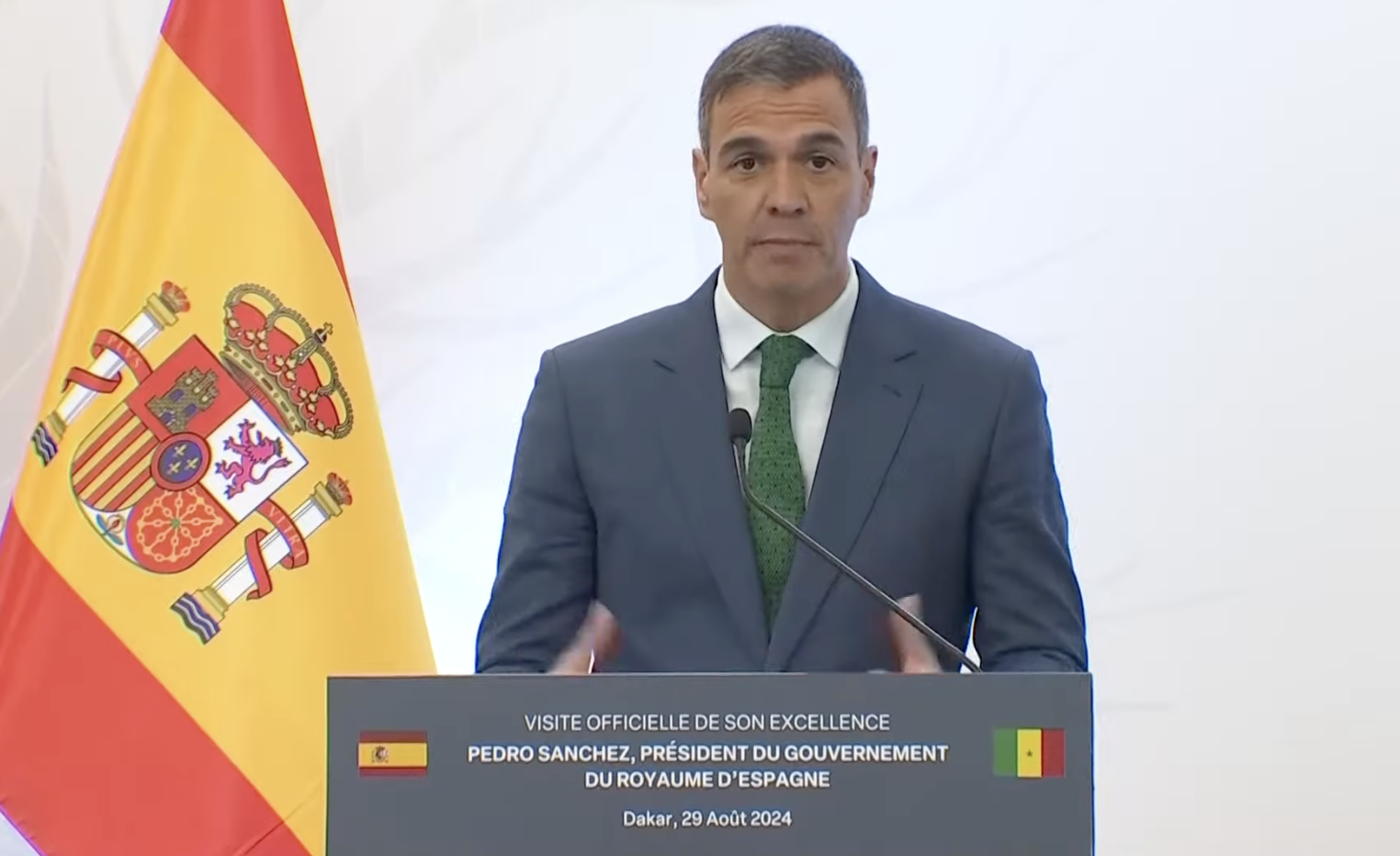 Pedro Sánchez ha estat de gira per l'Àfrica aquests darrers dies. Pedro Sánchez ha estat de gira per l'Àfrica aquests darrers dies.