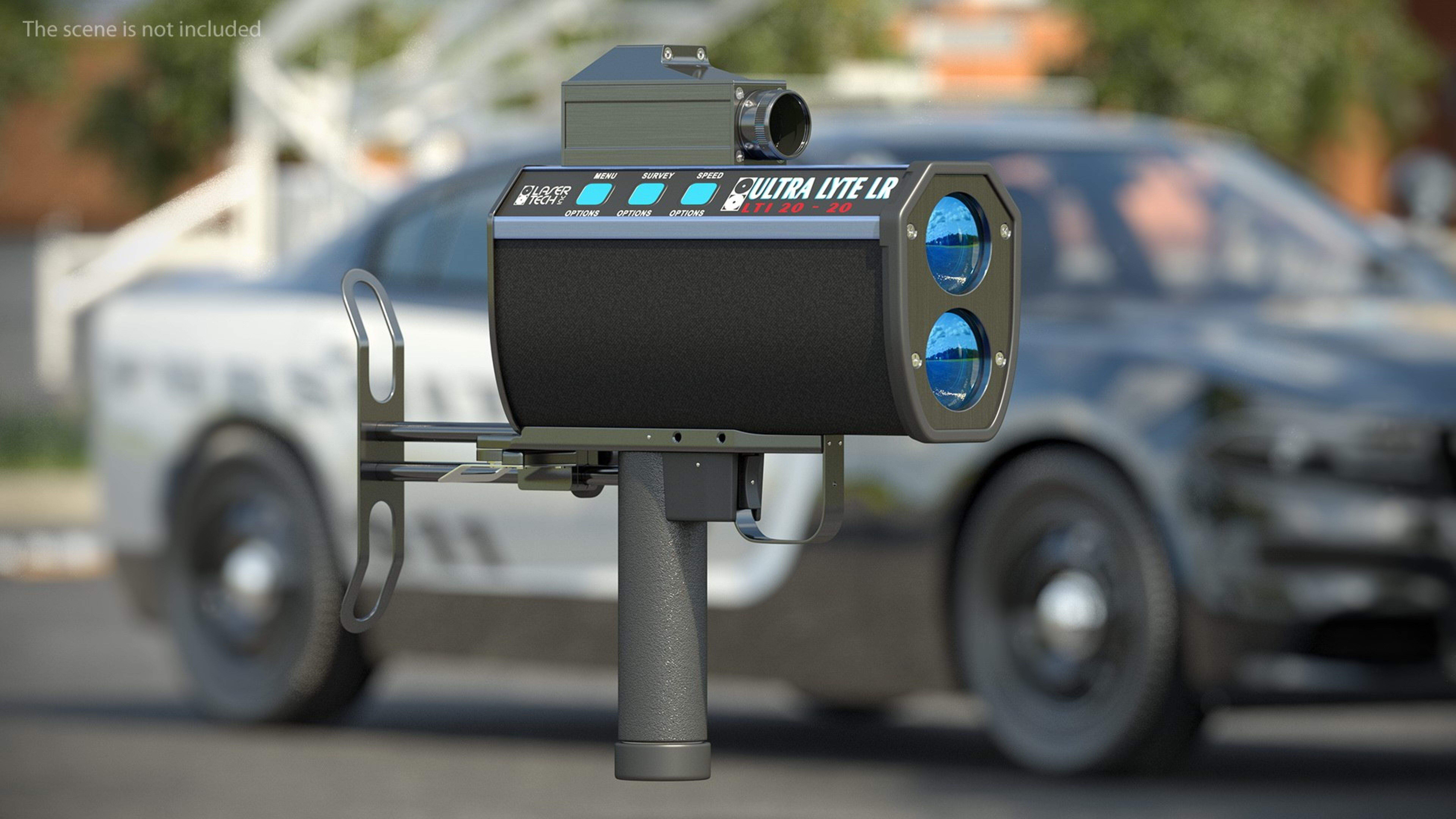 El radar-pistola làser usat per les autoritats franceses.