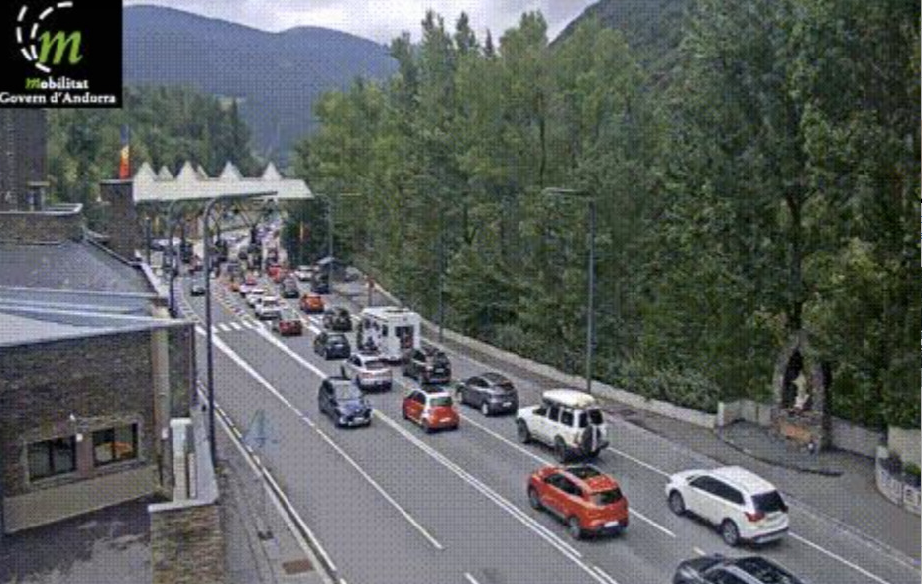 Retencions a la sortida del Principat per la frontera hispanoandorrana.