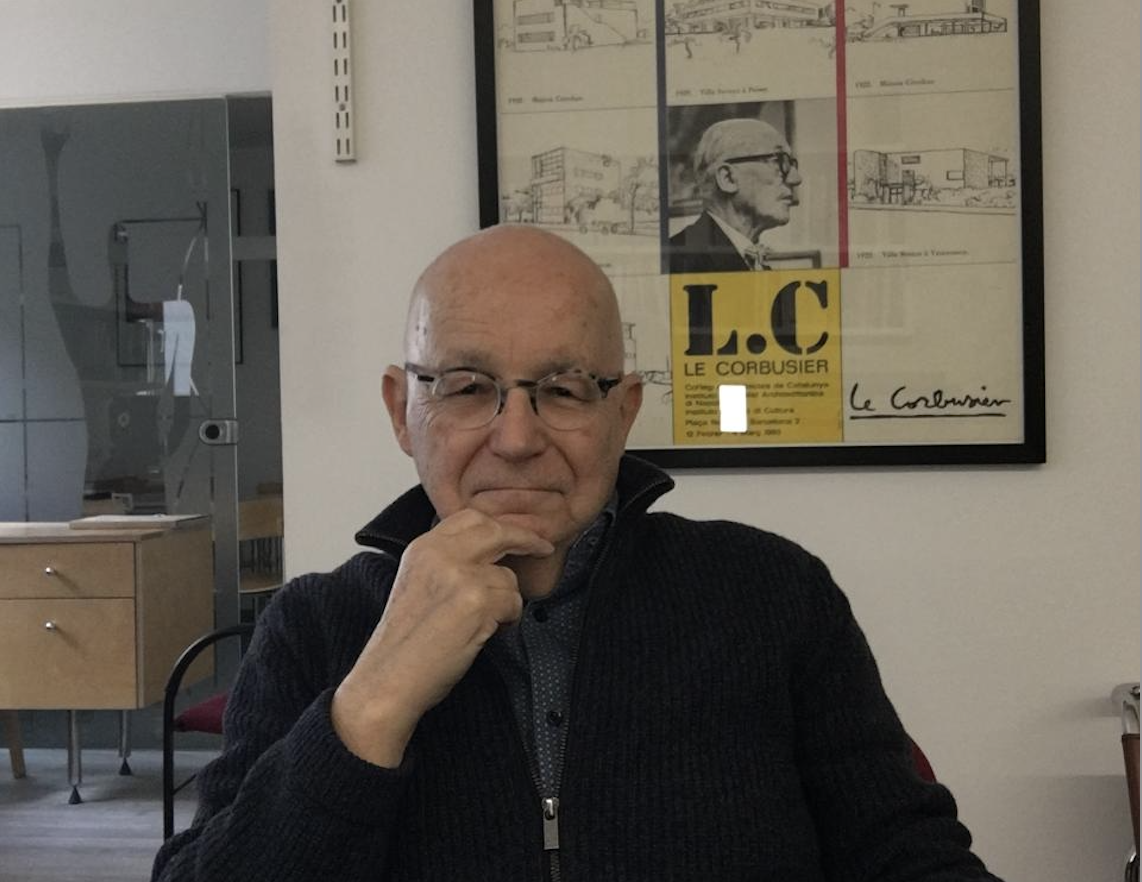 El dissenyador i interiorista i autor de ‘L’illa en flames’, Josep Maria Mangot.