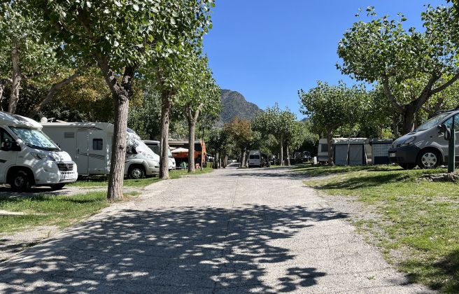 Interior del Càmping Valira.