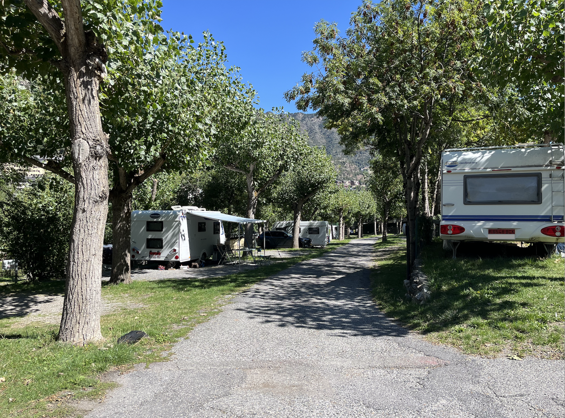 Una part del Càmping Valira.