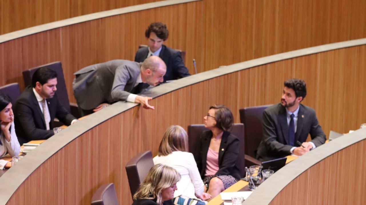 Els consellers generals de Concòrdia al Consell General.