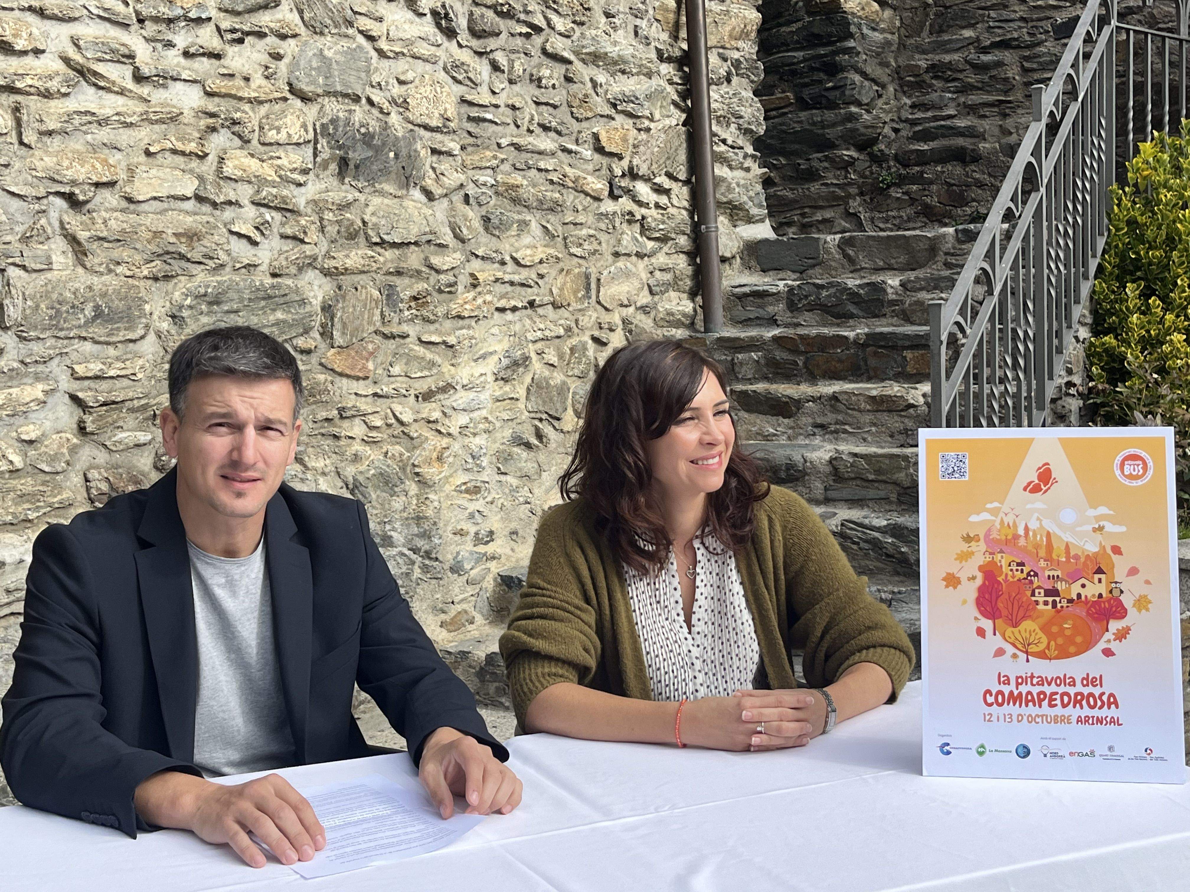 Un moment de la presentació de la Pitavola.