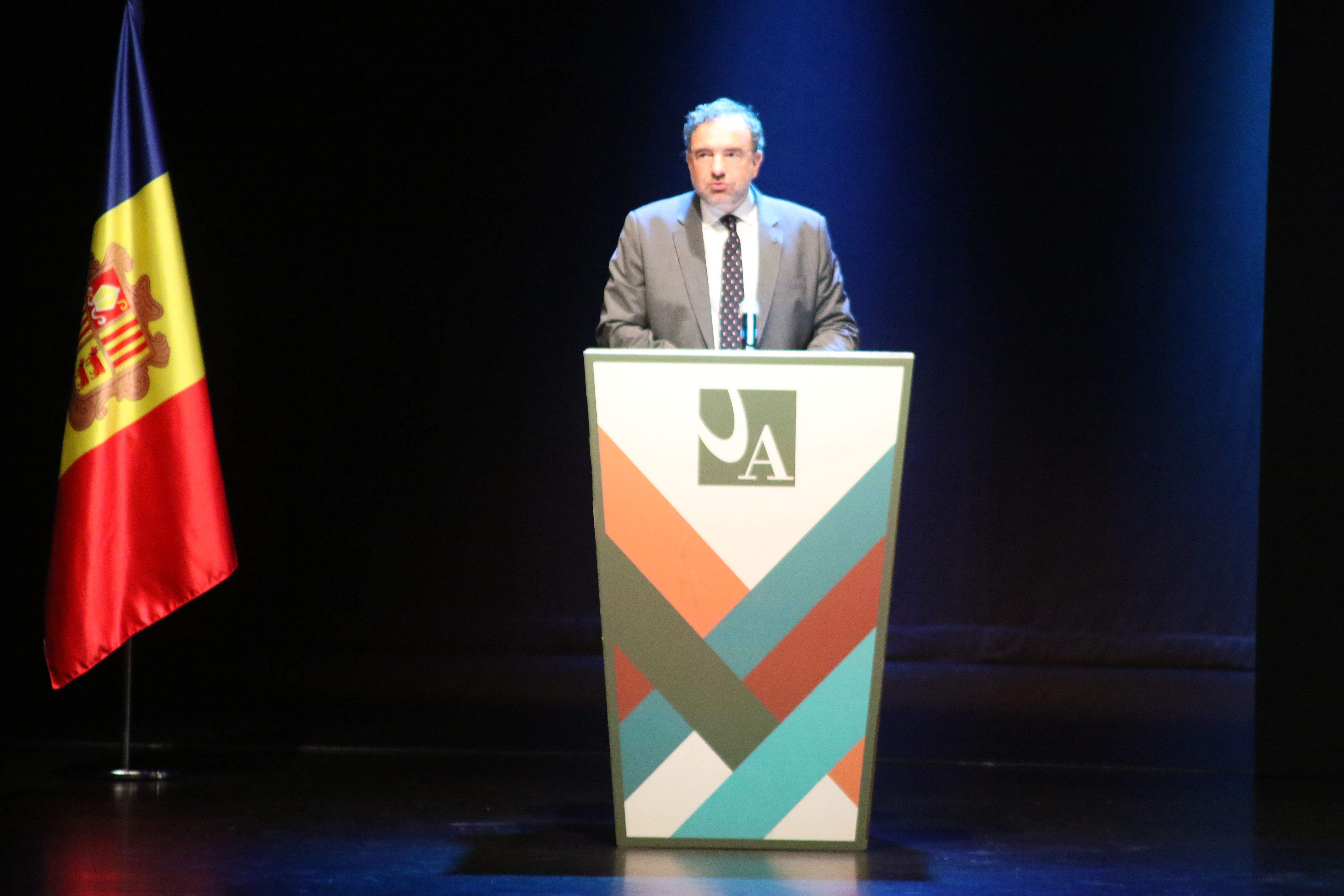 Discurs del rector, Juli Minoves.