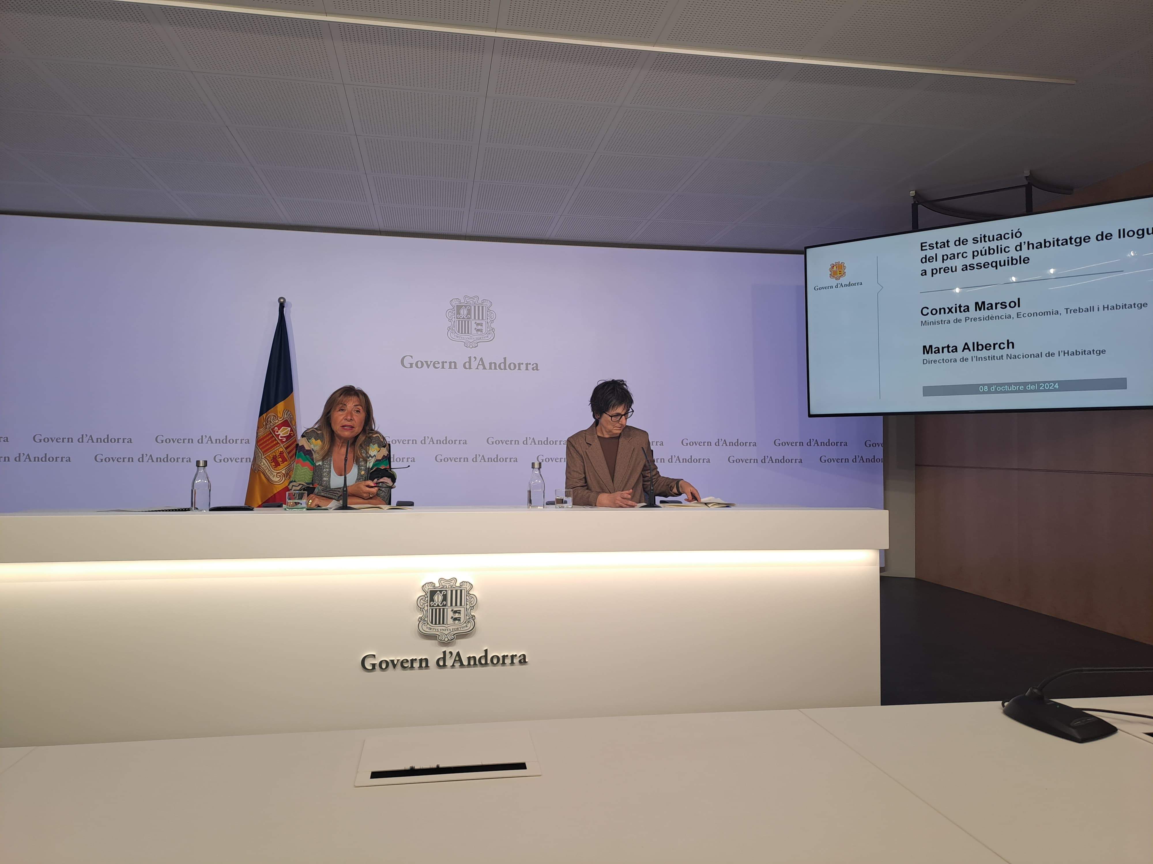 Conxita Marsol i Marta Alberch.