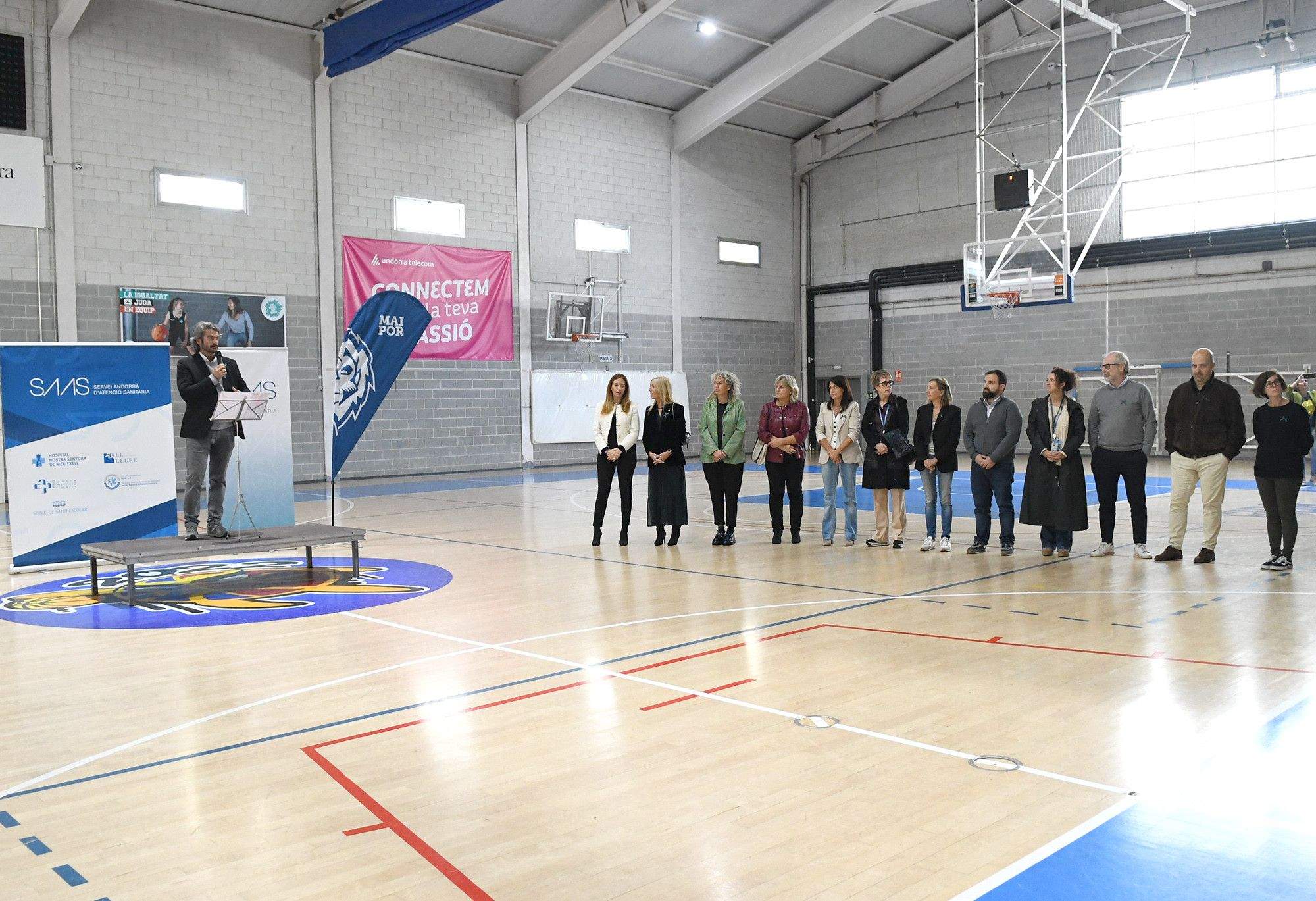 Carlos Mur durant la conferència. Carlos Mur durant la conferència.