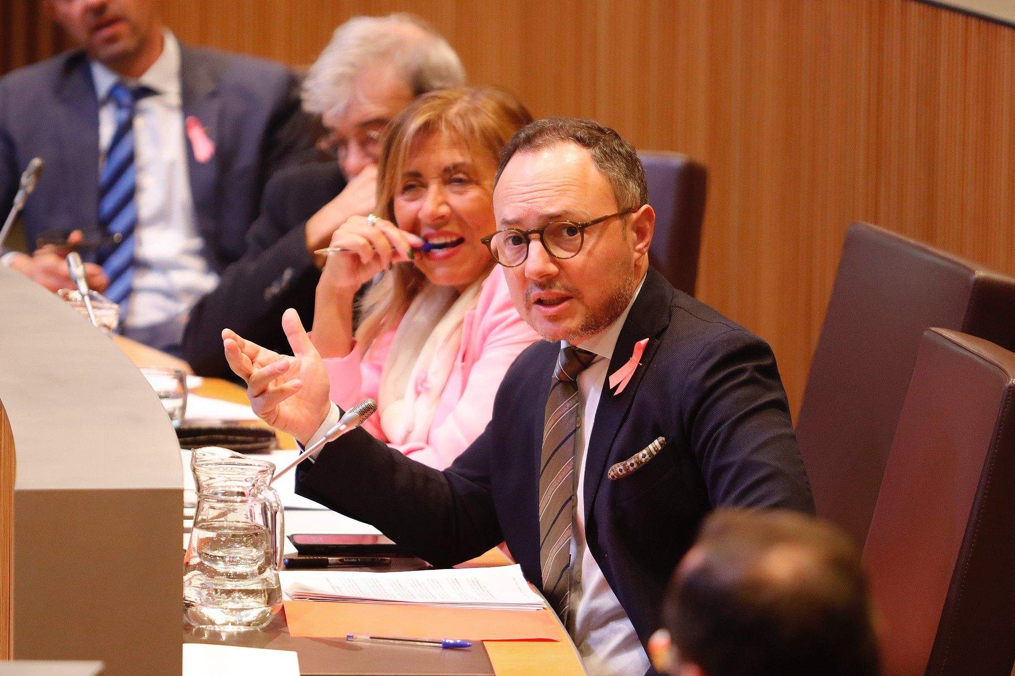 Espot, durant la sessió.