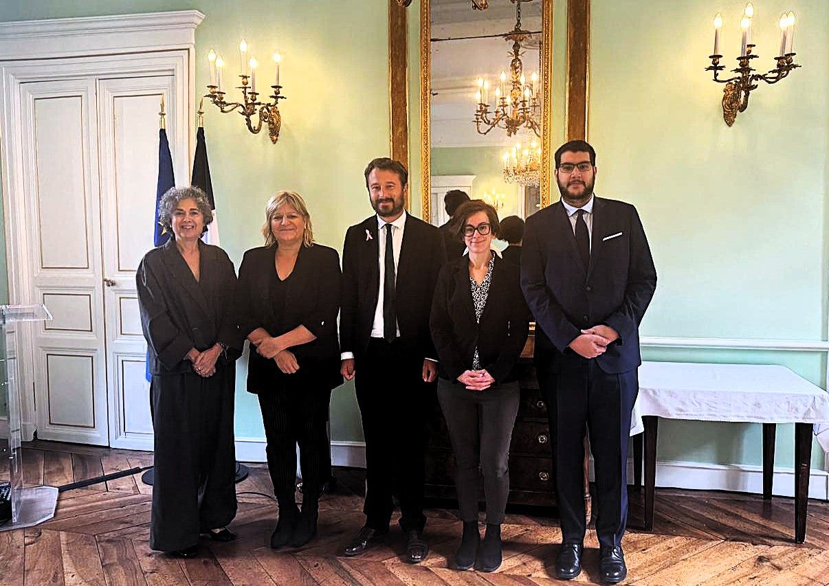 Imatge de grup dels participants en la trobada.