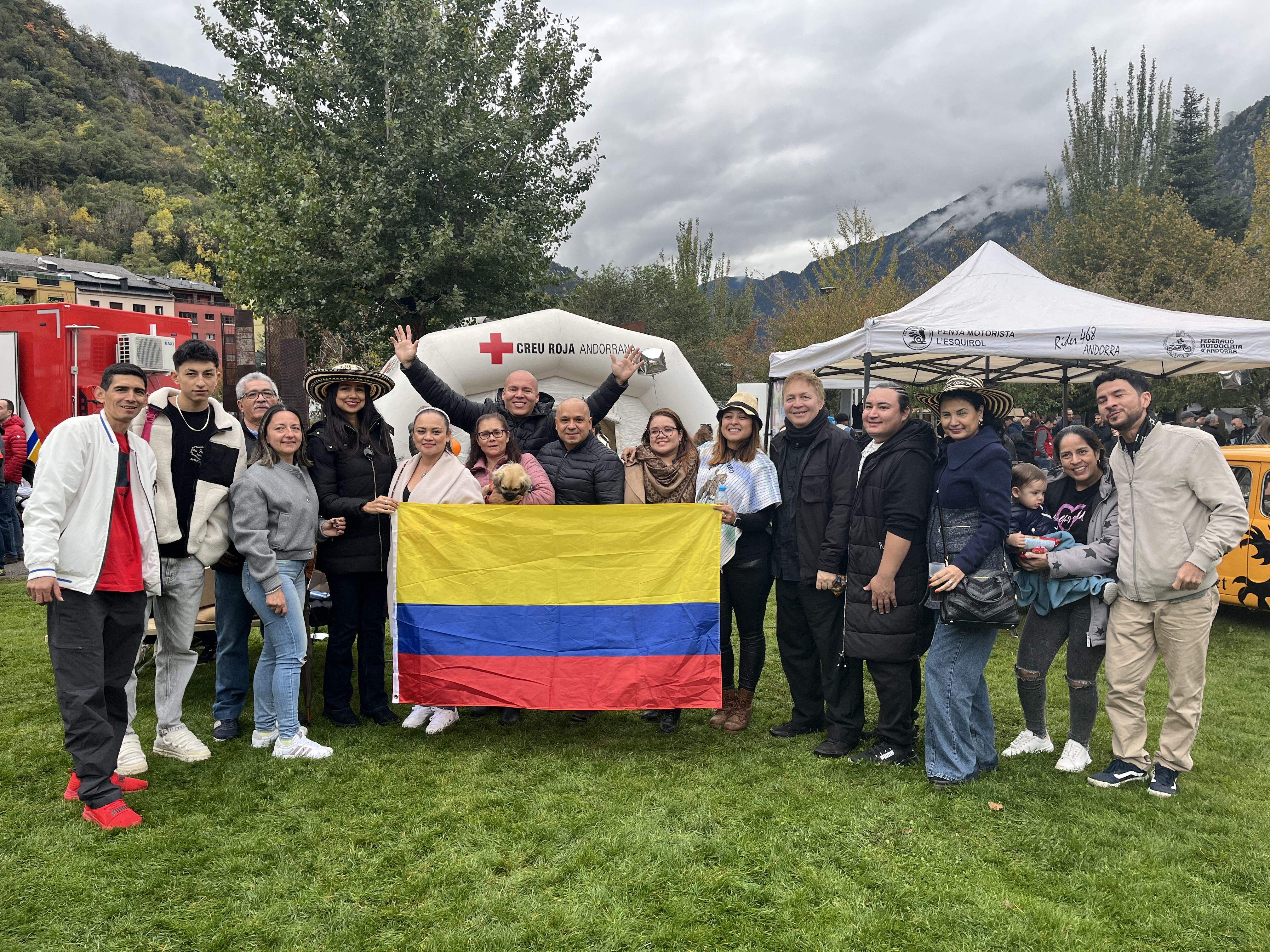 Visita del cònsol de Colòmbia a Barcelona, durant  la Fira d'Andorra la Vella, per tractar les diferents preocupacions.