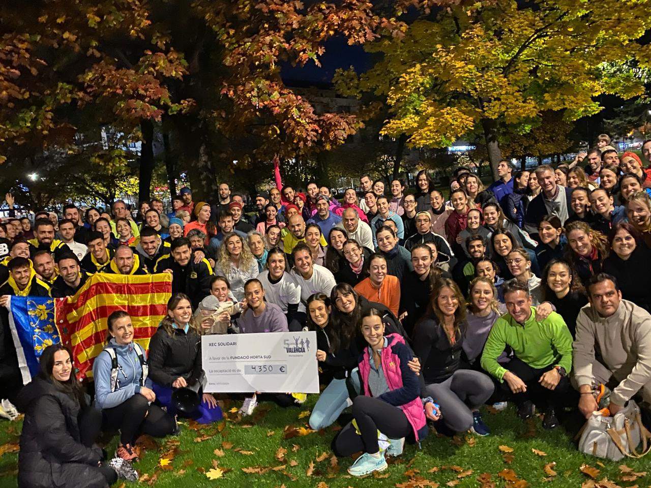 Foto de grup dels participants en la cursa.
