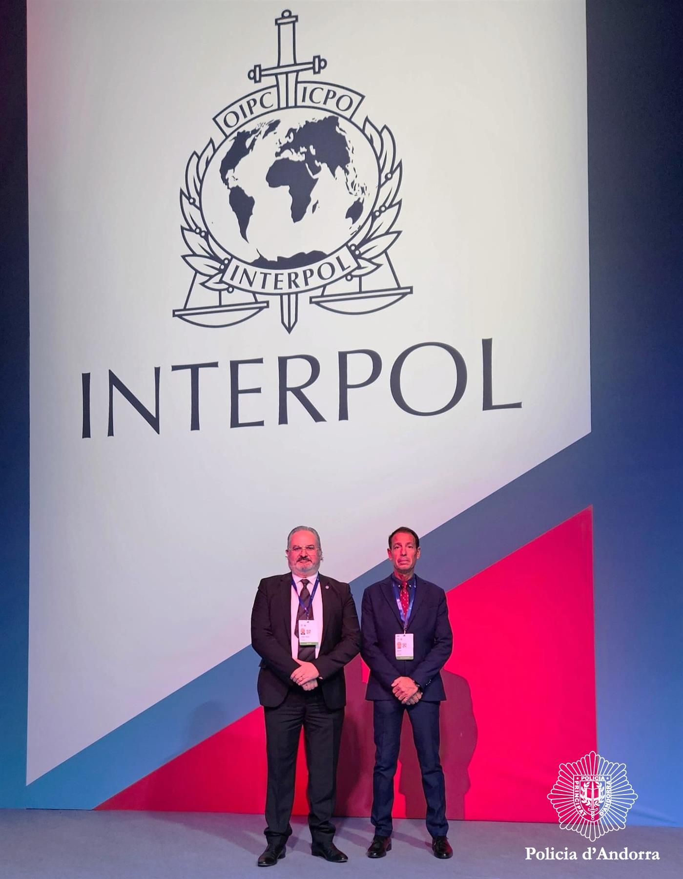 Robert Guirao i Bruno Lasne a Glasgow.