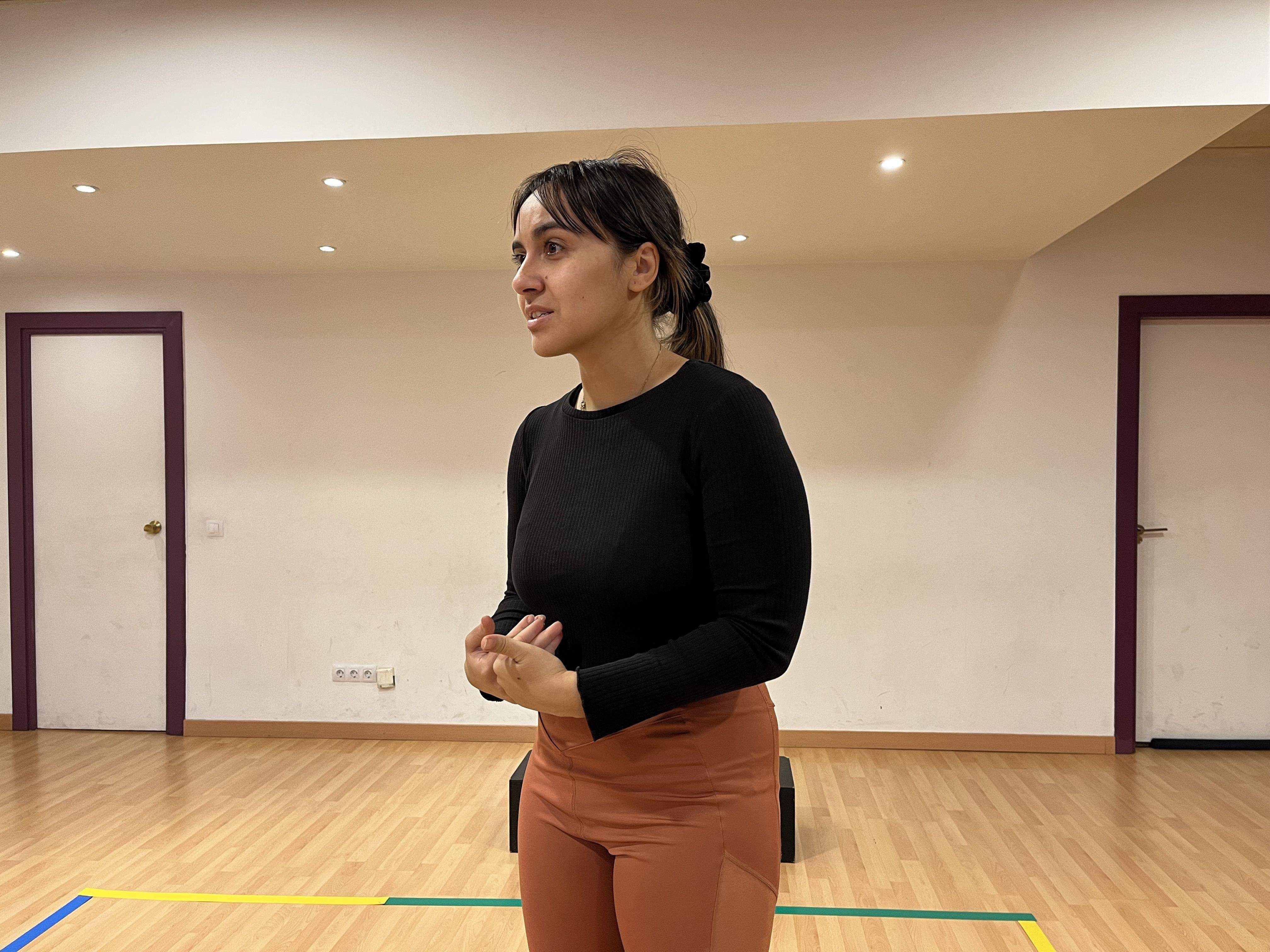 La portaveu del Sindicat, Rebeca Bonache.
