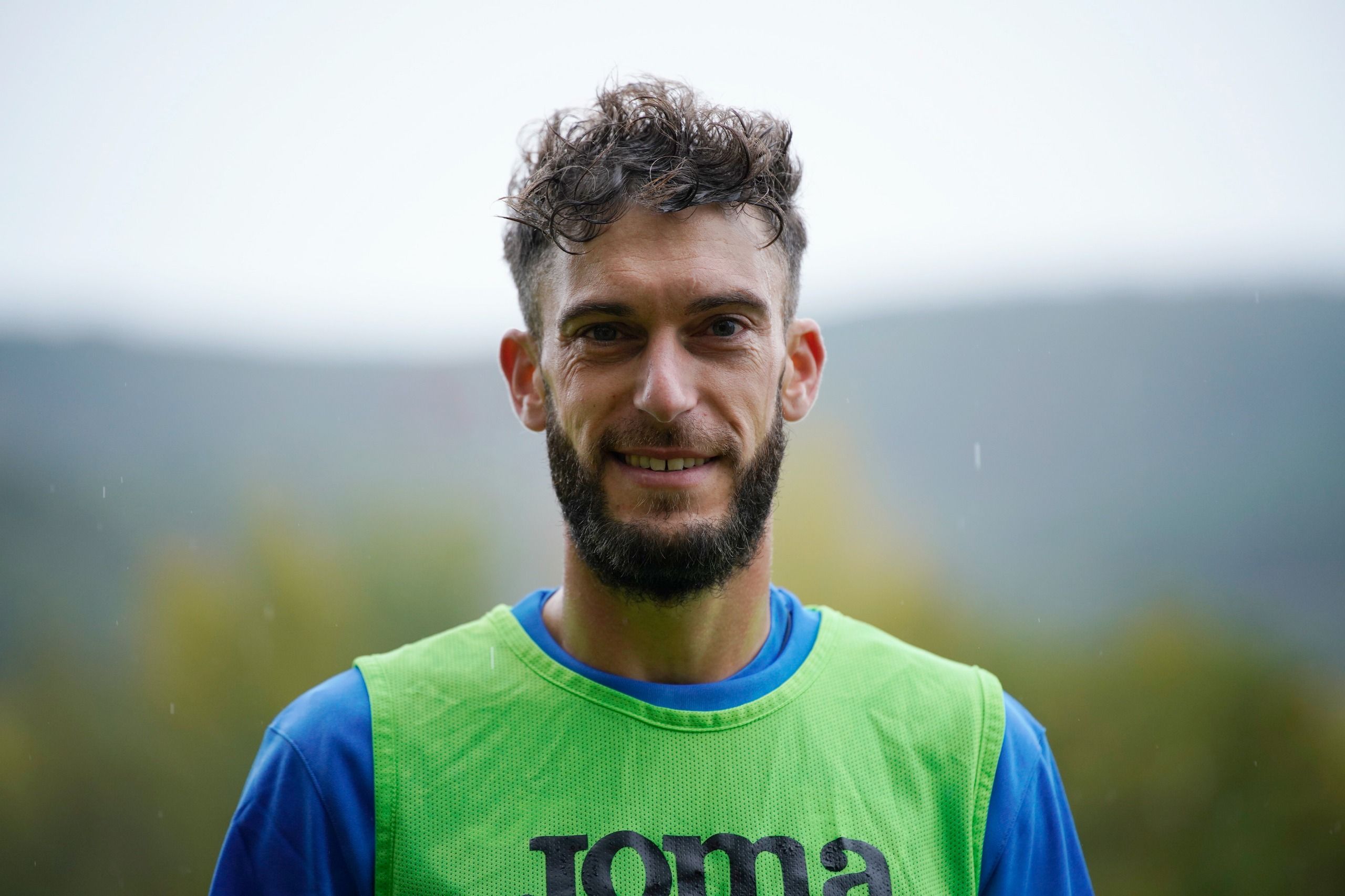 Roberto Torres, en un dels seus primers dies amb l'Inter.