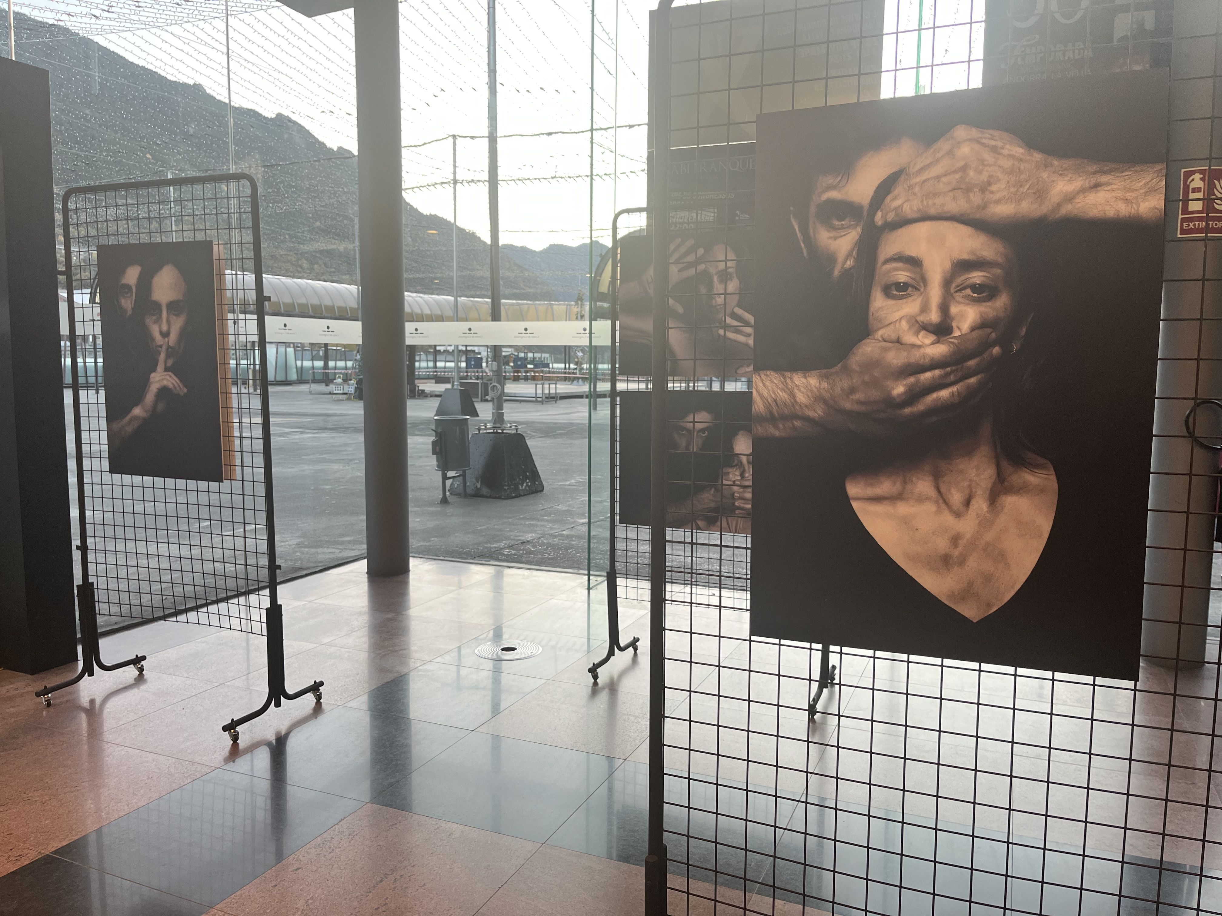 Algunes de les imatges exposades al Centre de Congressos.