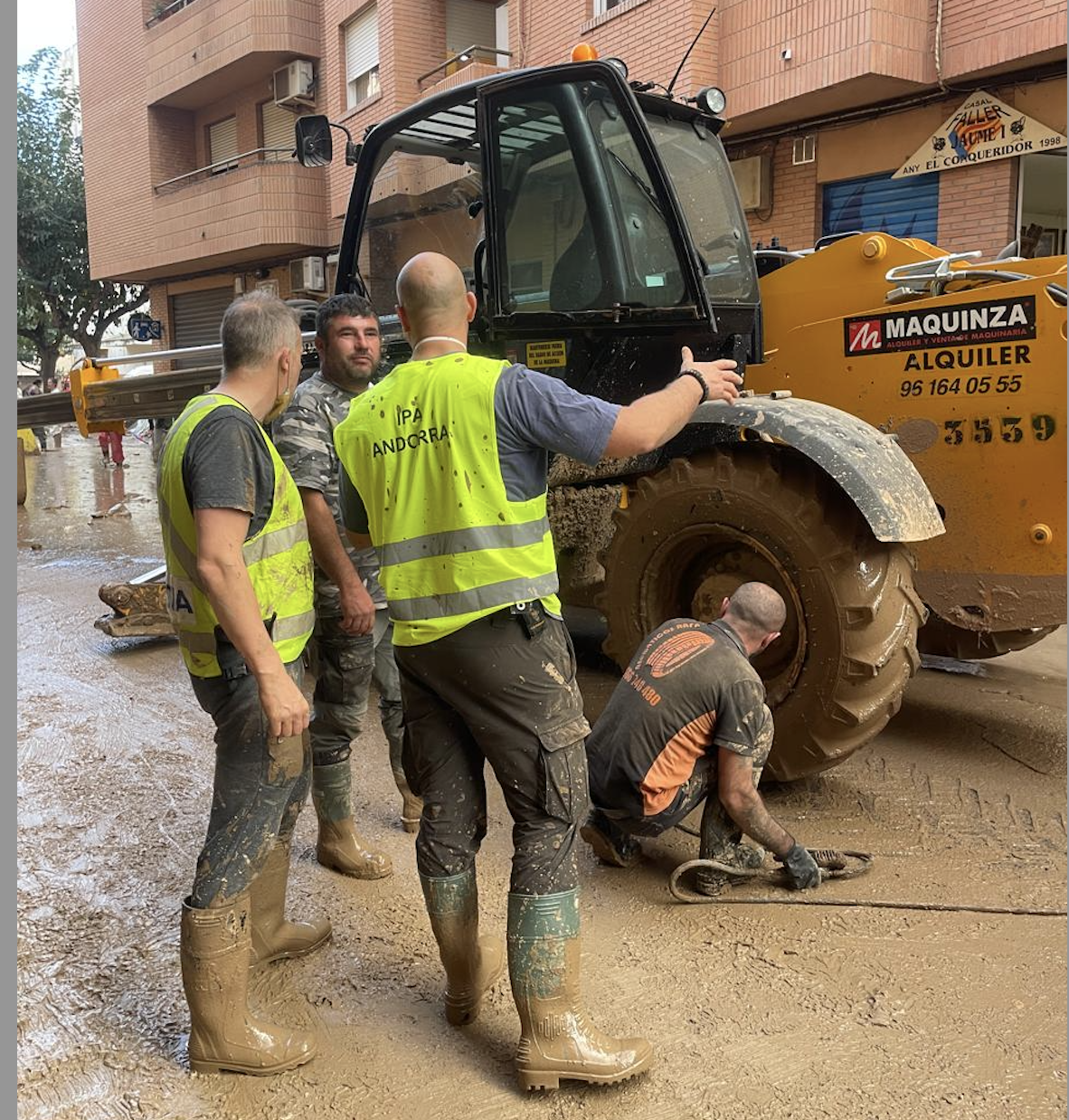 El grup de voluntaris de l'IPA Andorra.