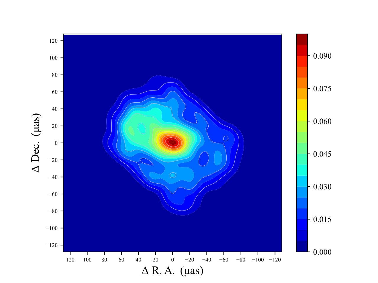 Imatge de Sagittarius A* obtinguda per Miyoshi et al. basada amb les dades del EHT - Crèdit: Miyoshi et al. MNRAS 534, 4 La portaveu del Sindicat, Rebeca Bonache.