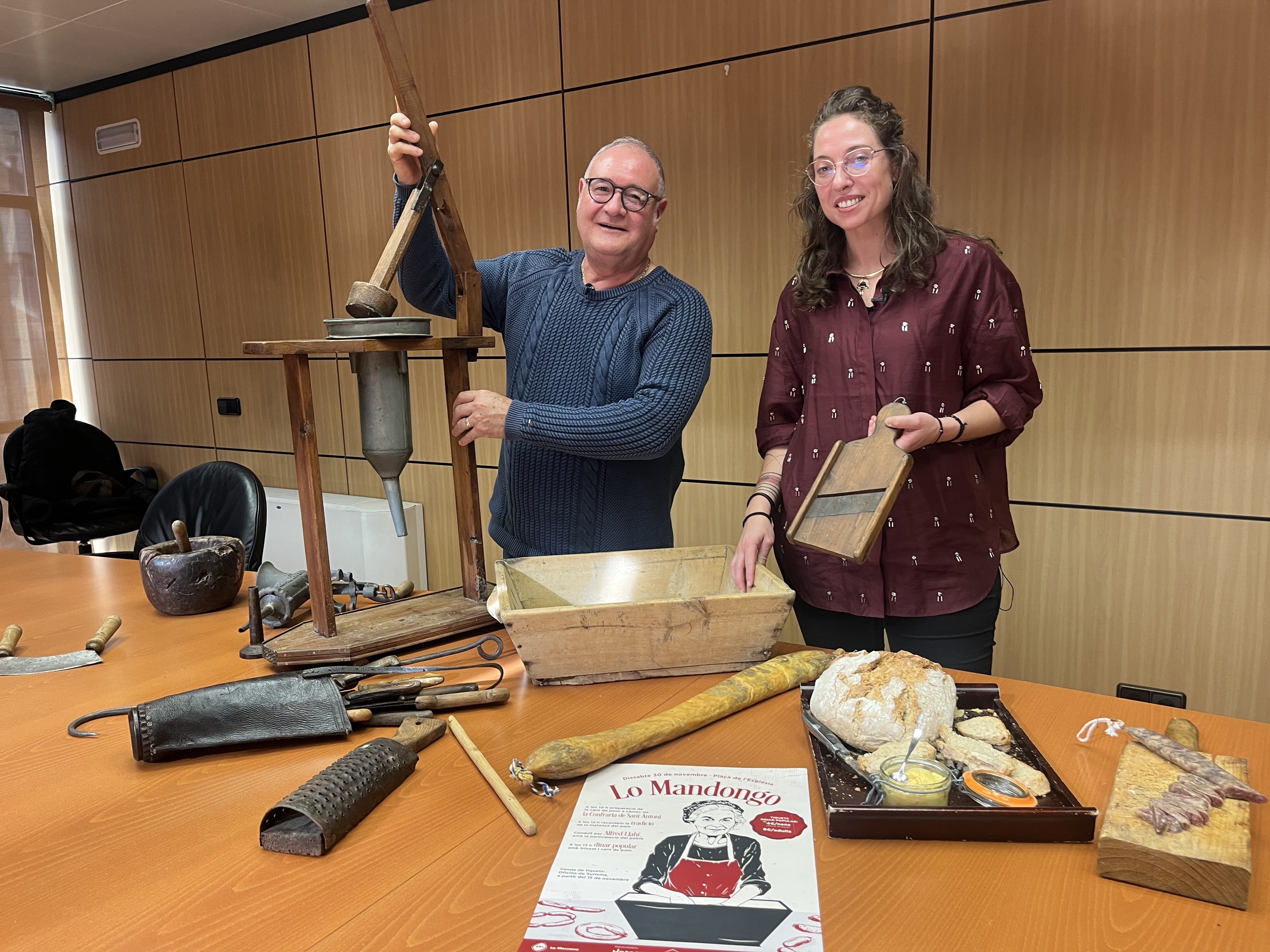 Alexia Verdaguer i Josep Maria Troguet.