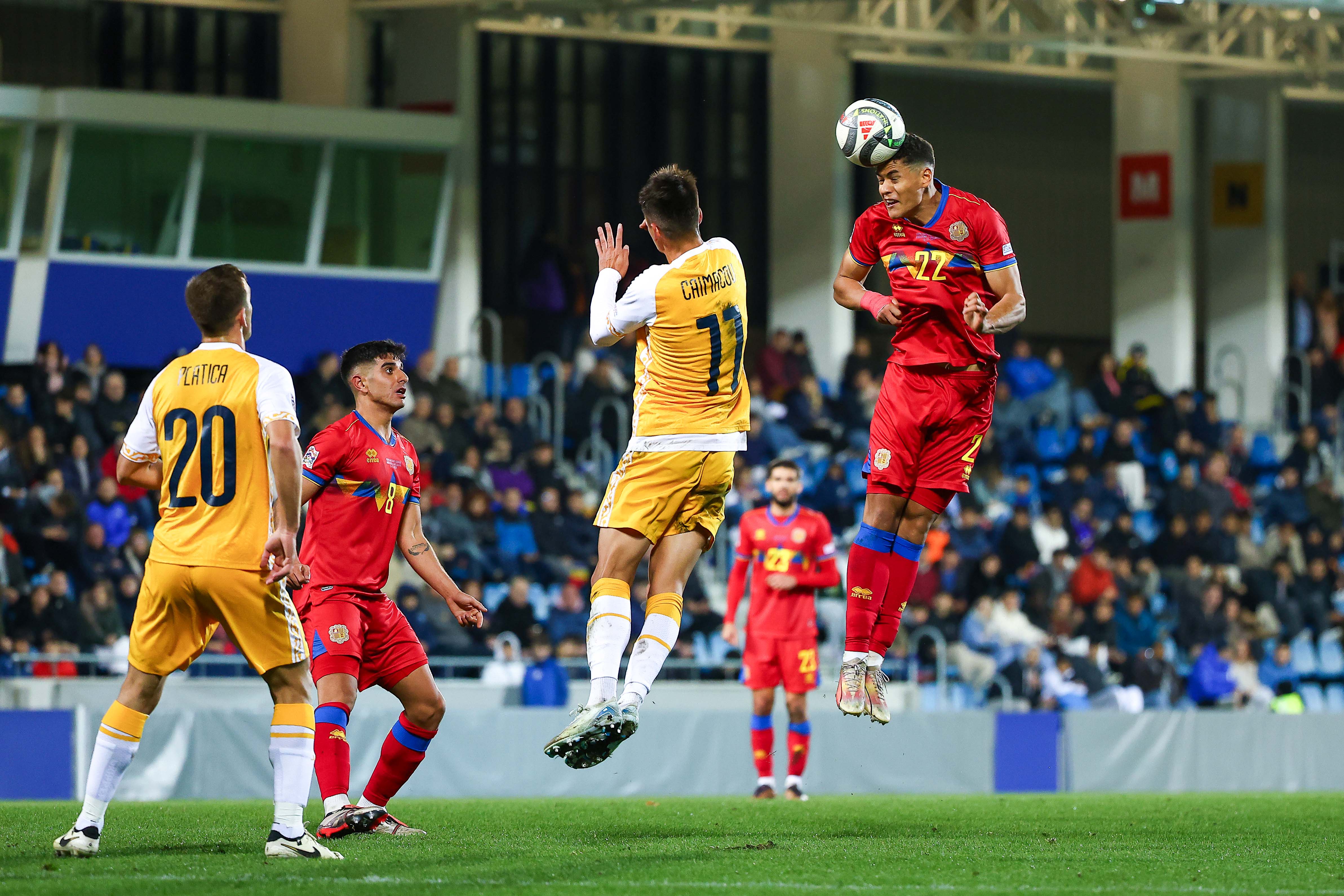 El duel entre Andorra i Moldàvia ha estat molt tebi, i s'ha decidit al temps afegit.