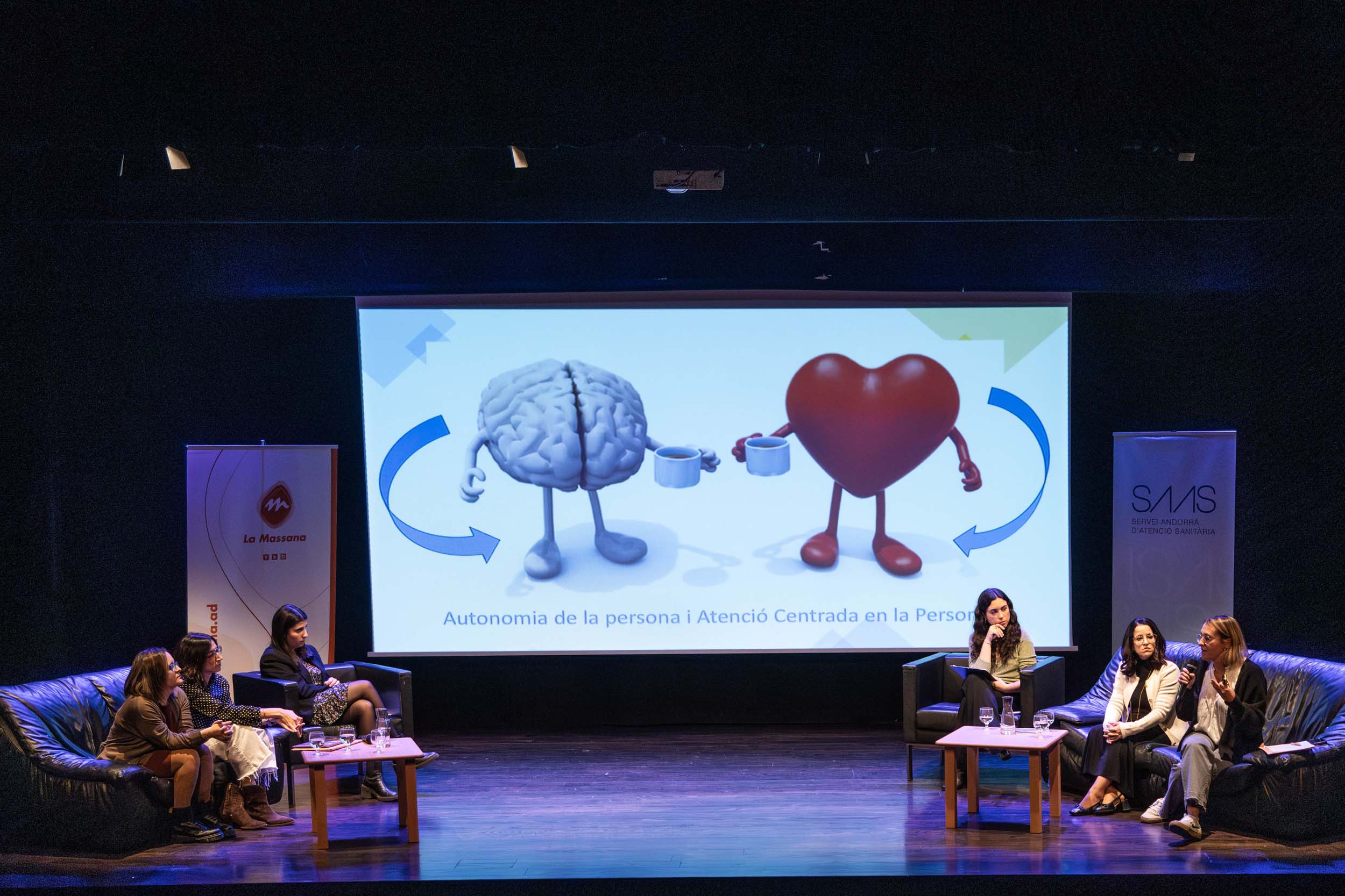 Un instant de la taula rodona,