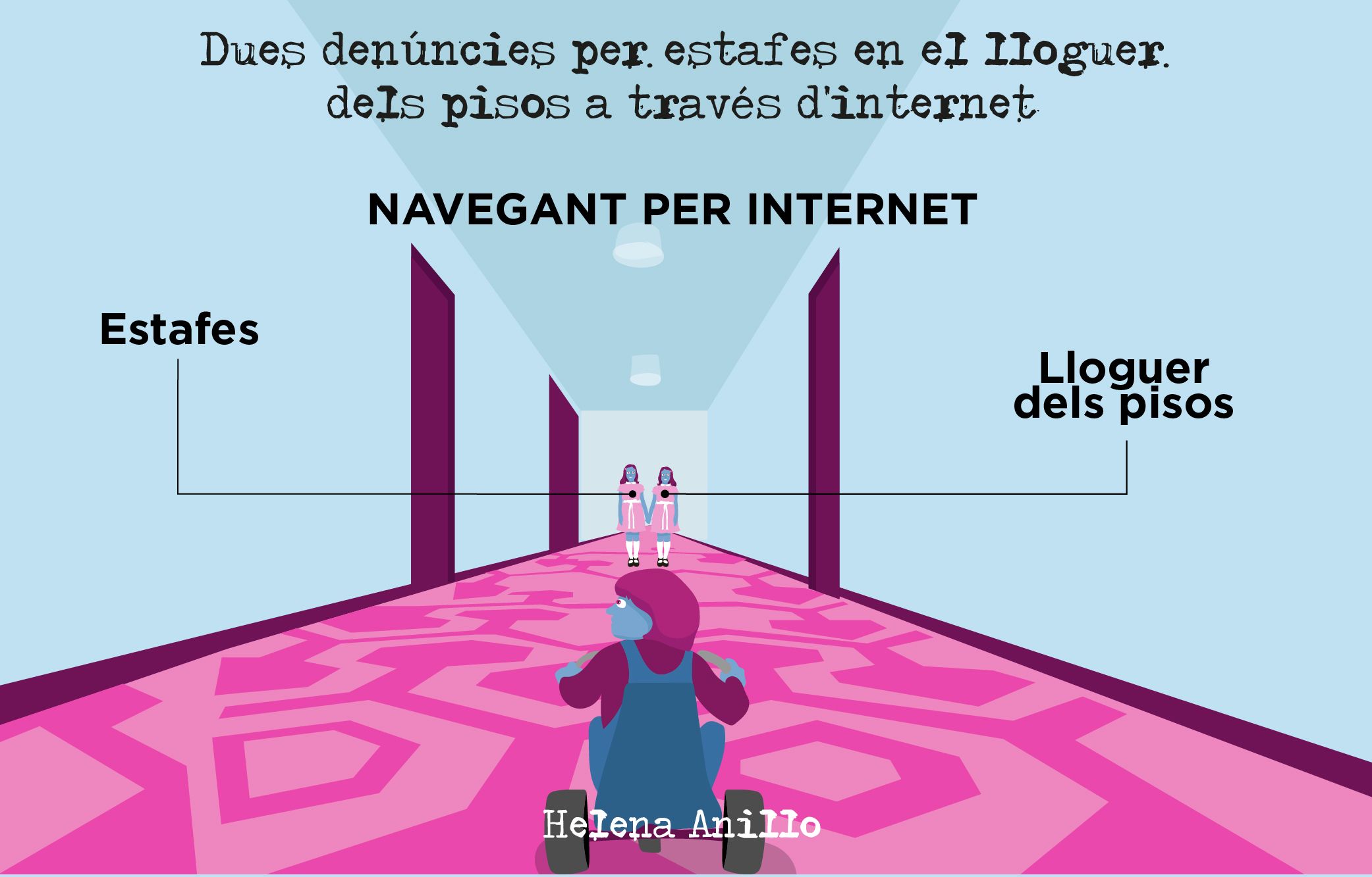 Els perills de navegar per internet.